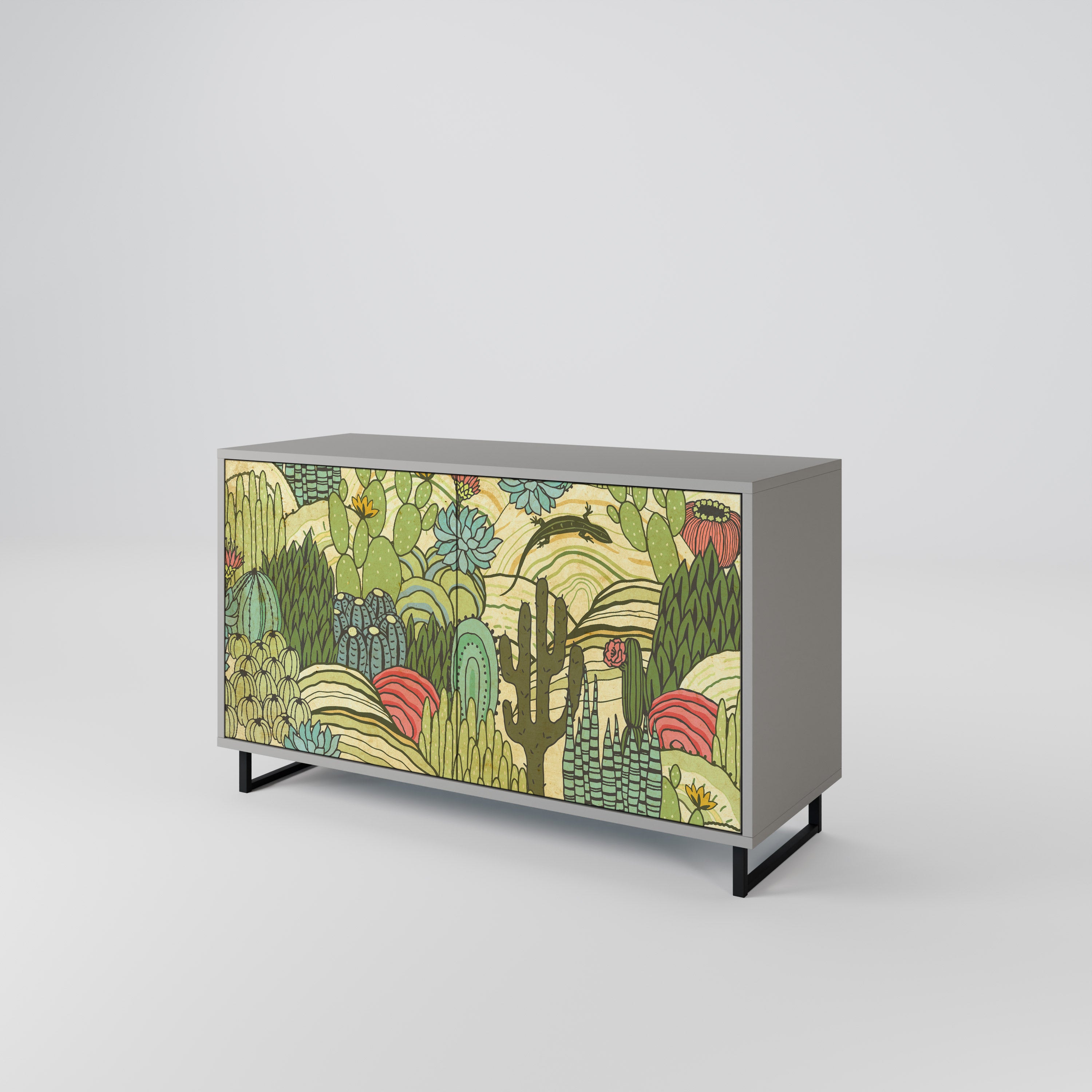 SUCCULENTS KALEIDOSCOPE 2-Door Sideboard