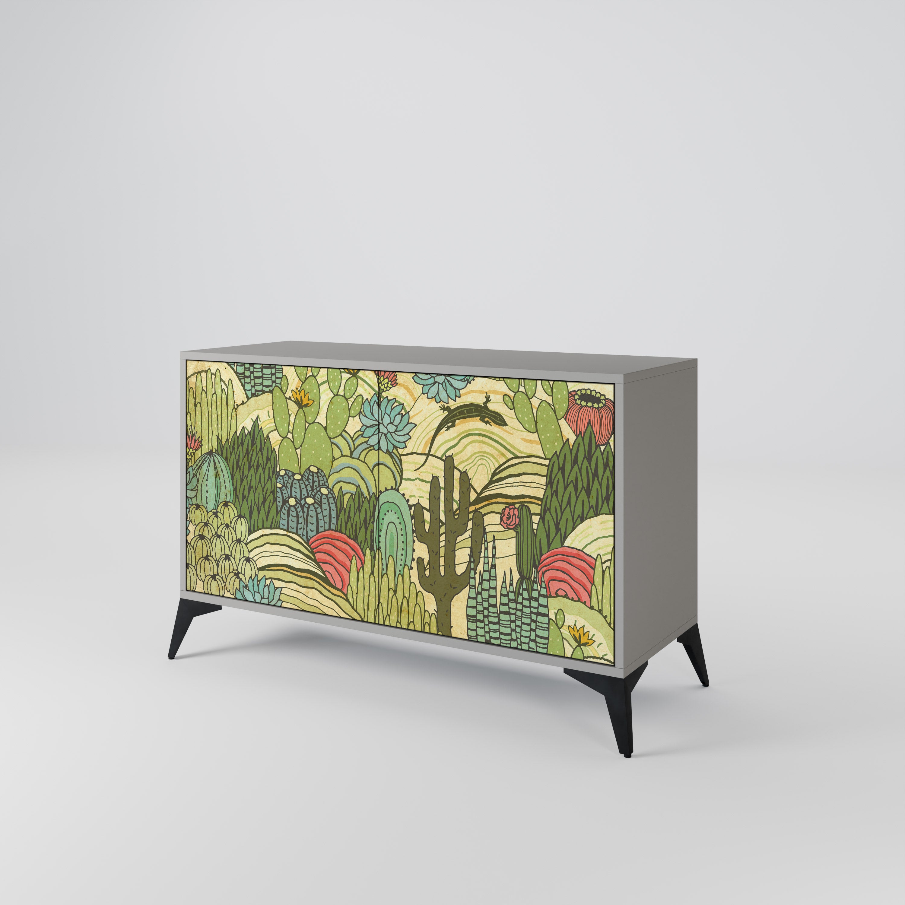 SUCCULENTS KALEIDOSCOPE 2-Door Sideboard