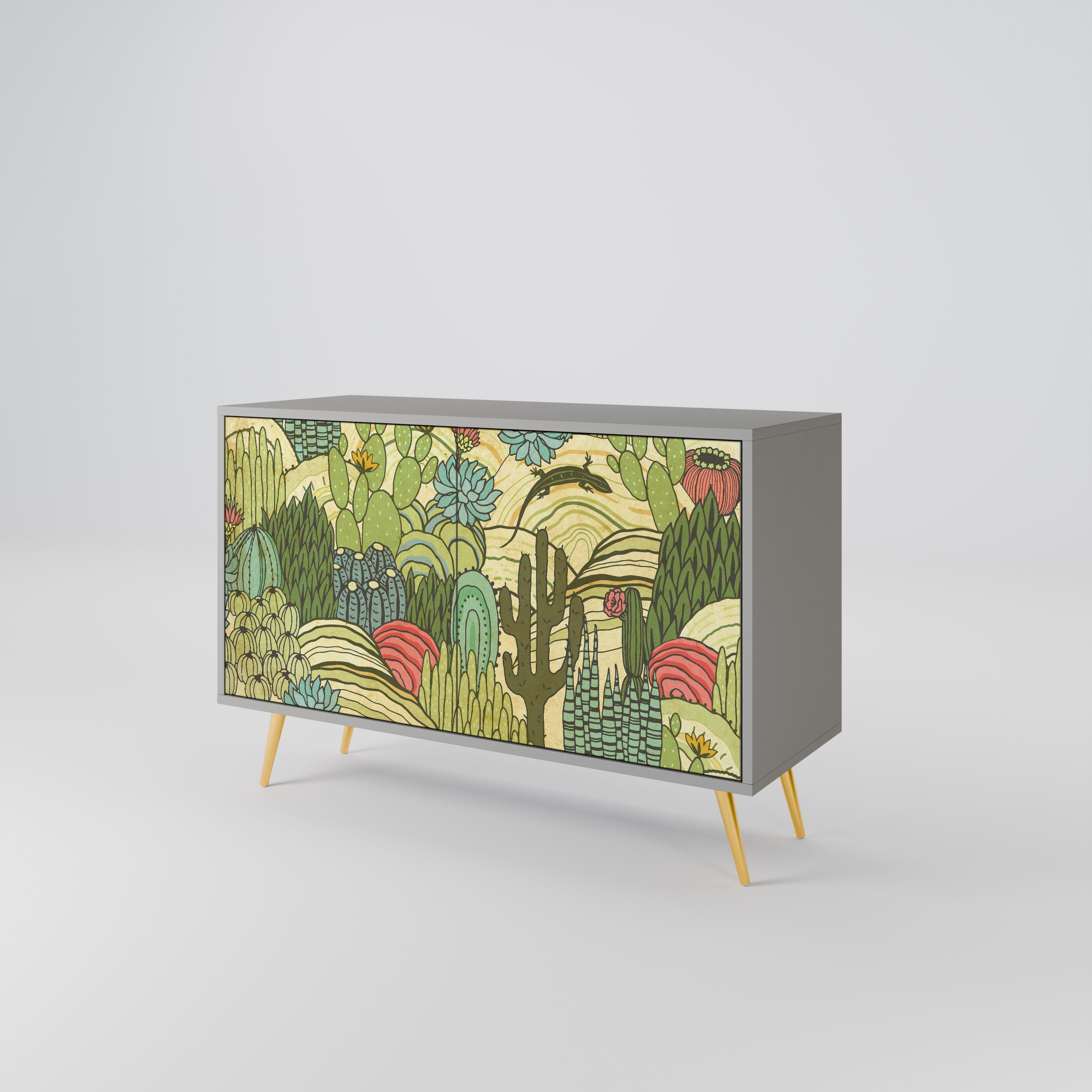 SUCCULENTS KALEIDOSCOPE 2-Door Sideboard