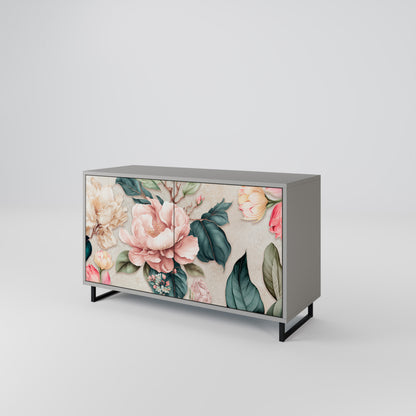FLORAL GRACE Dvoudveřová komoda