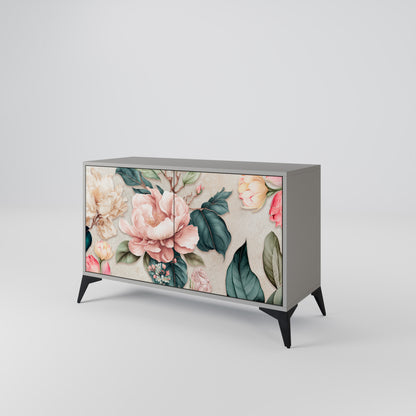 FLORAL GRACE Dvoudveřová komoda