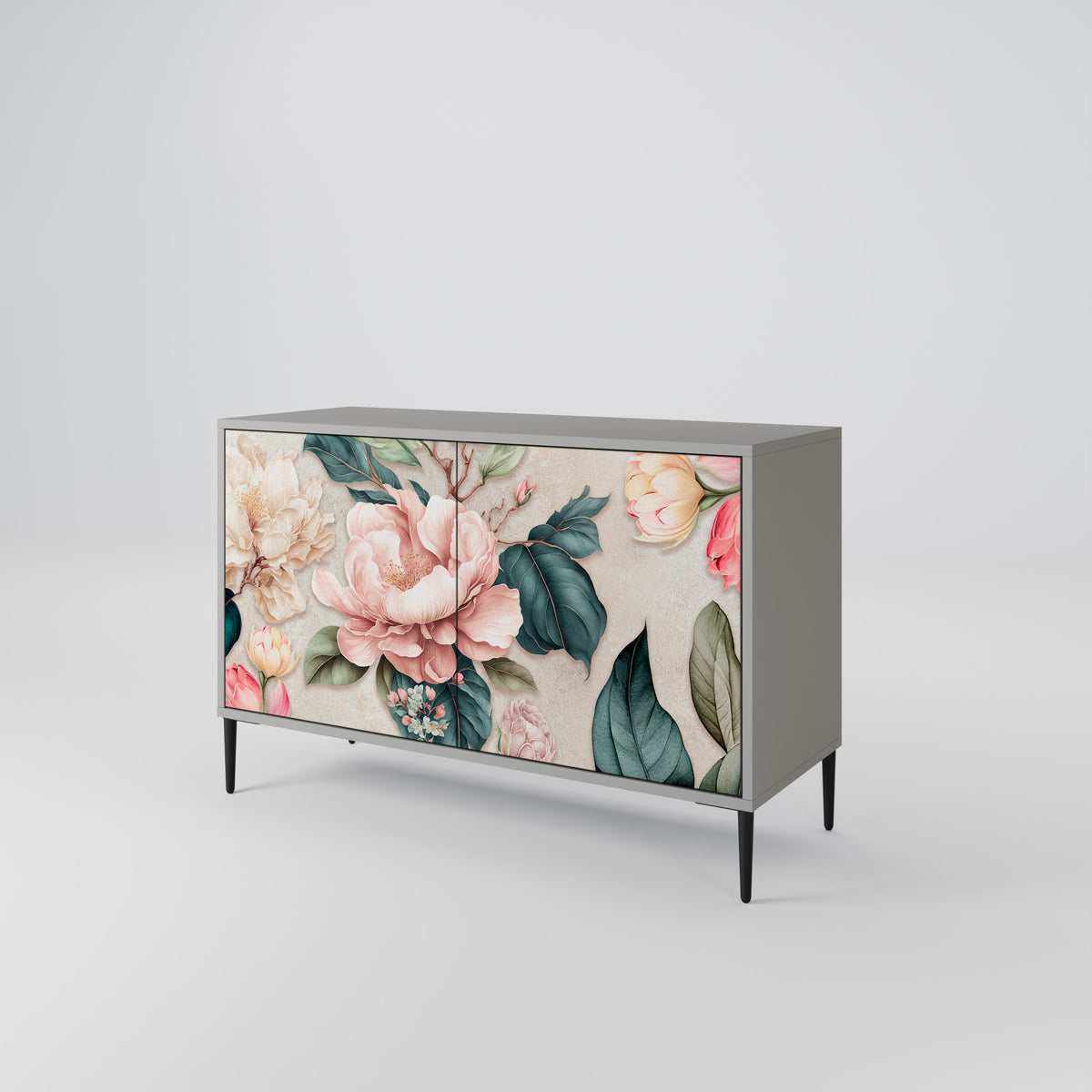 FLORAL GRACE Dvoudveřová komoda