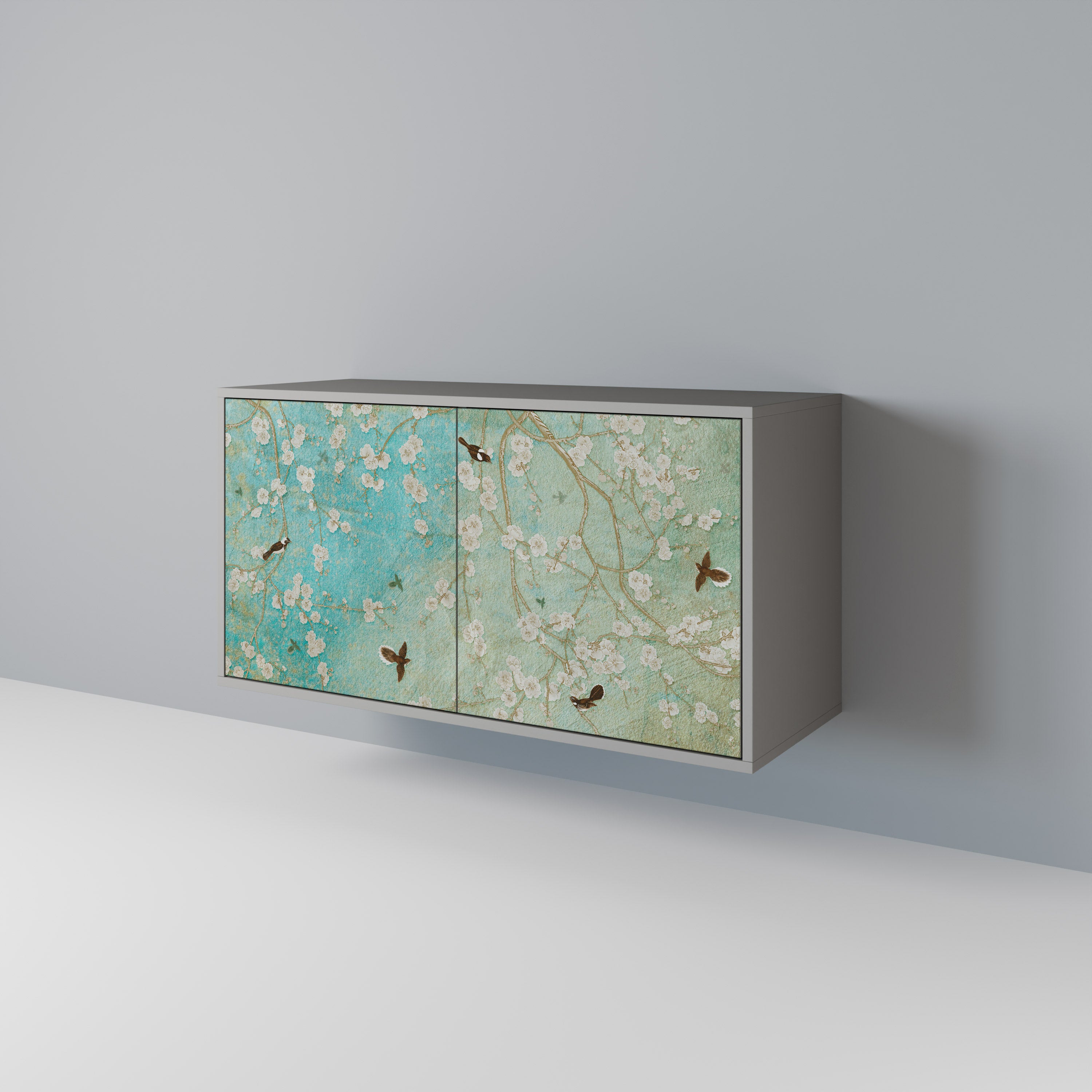 BLOOMING CHARM 2-Door Sideboard