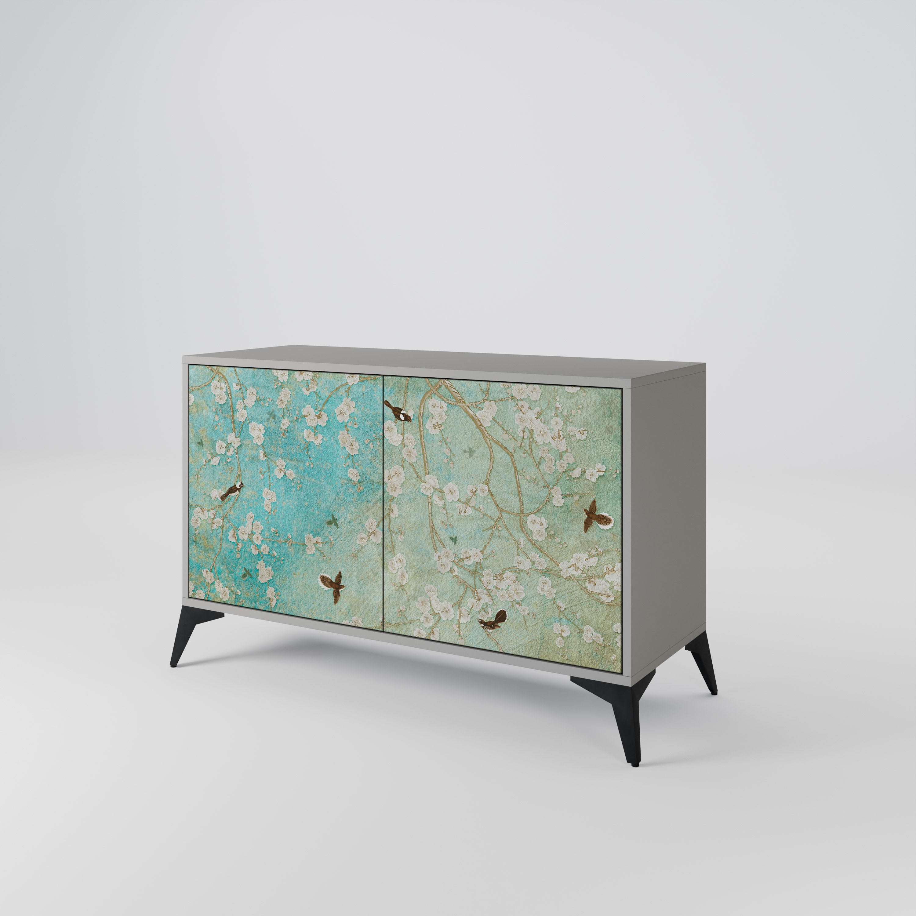 BLOOMING CHARM 2-Door Sideboard