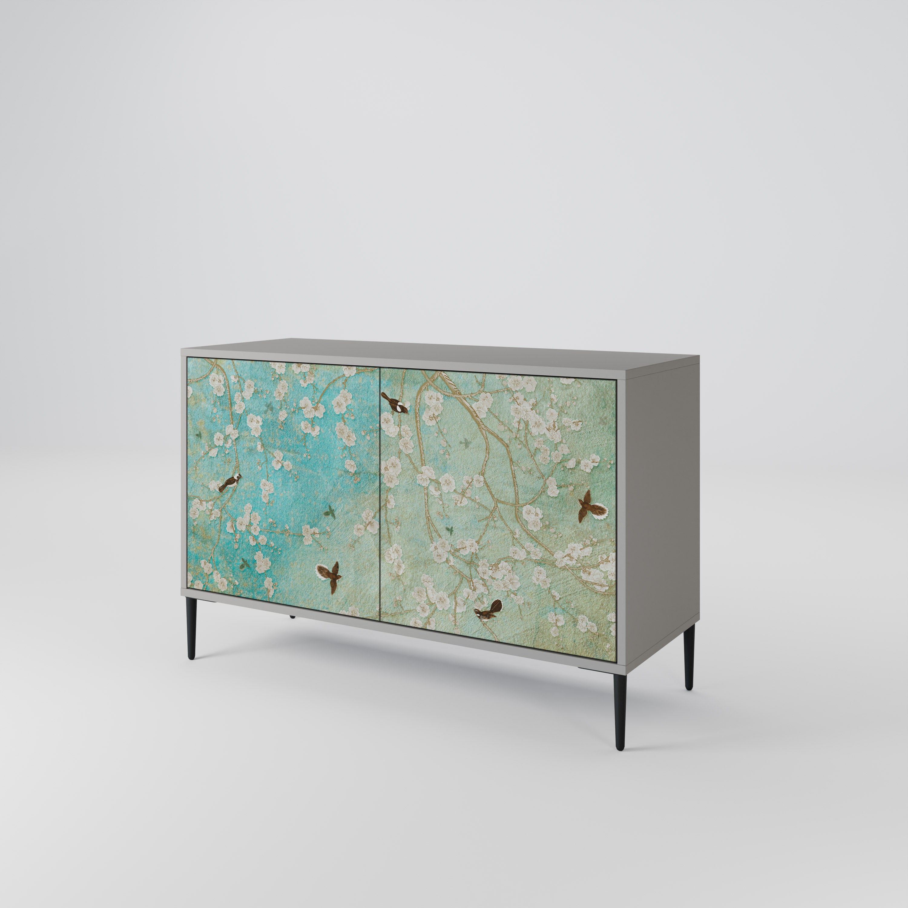 BLOOMING CHARM 2-Door Sideboard