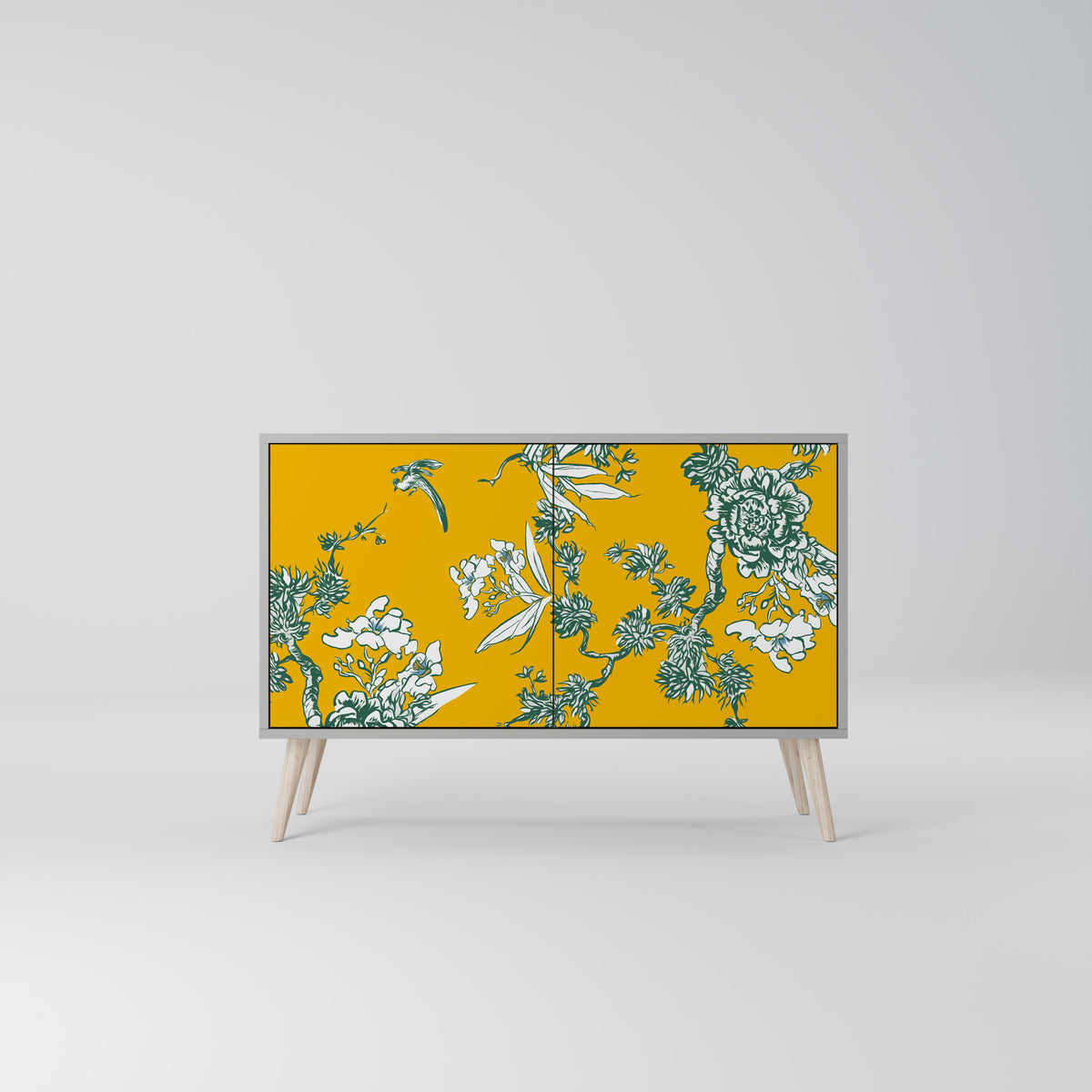 YELLOW CHINOISERIE Dvoudveřová komoda