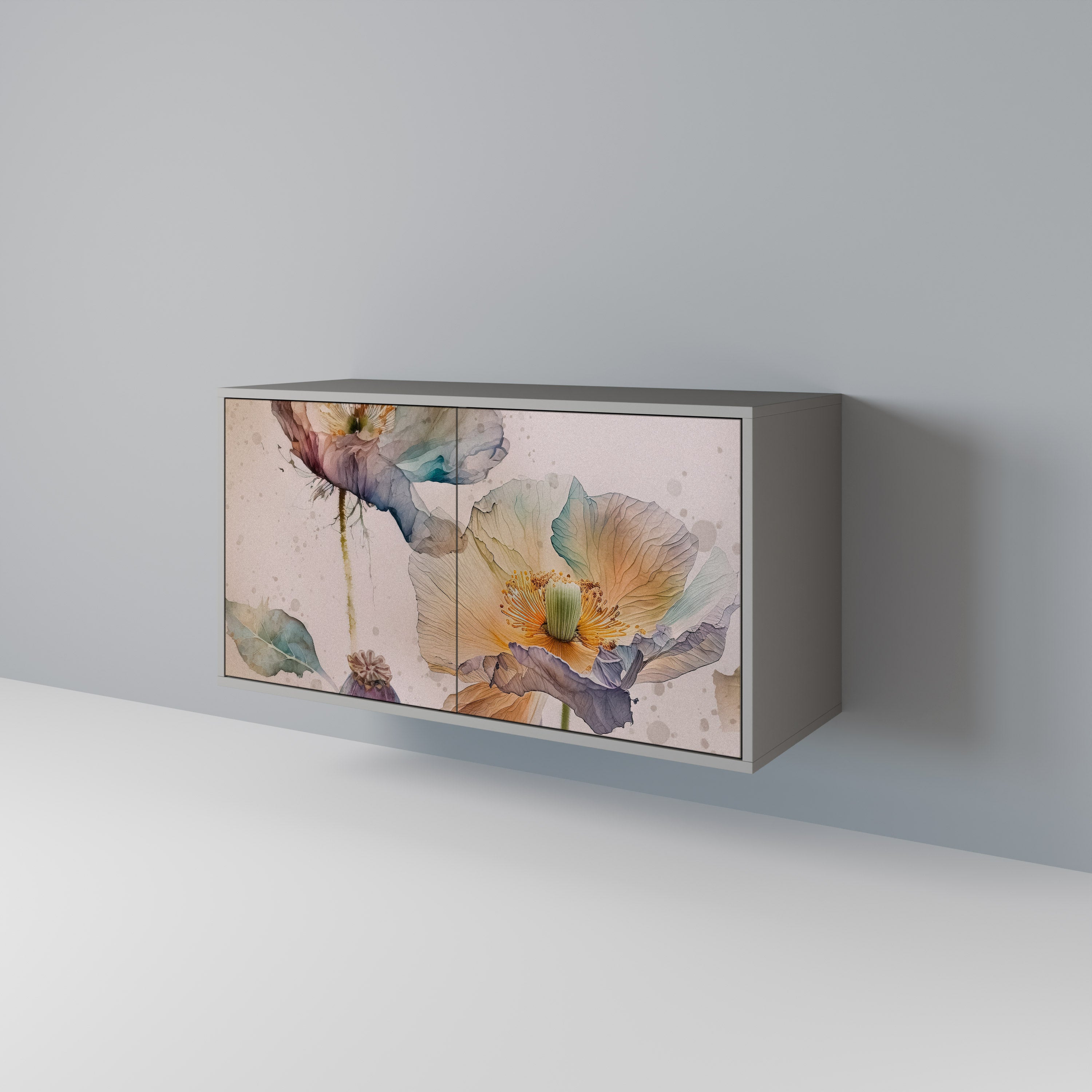 SOFTEN POPPY 2-Door Sideboard