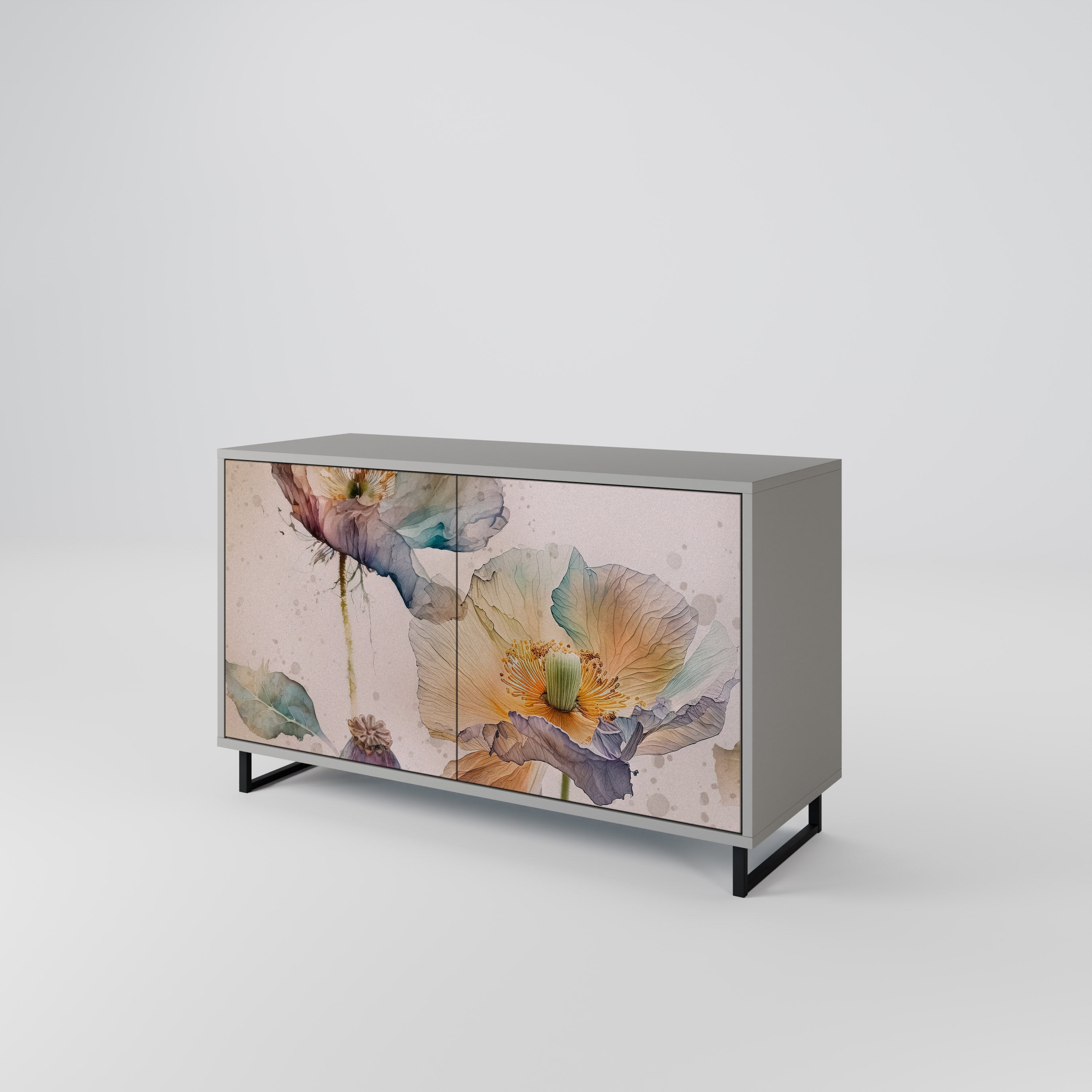 SOFTEN POPPY 2-Door Sideboard