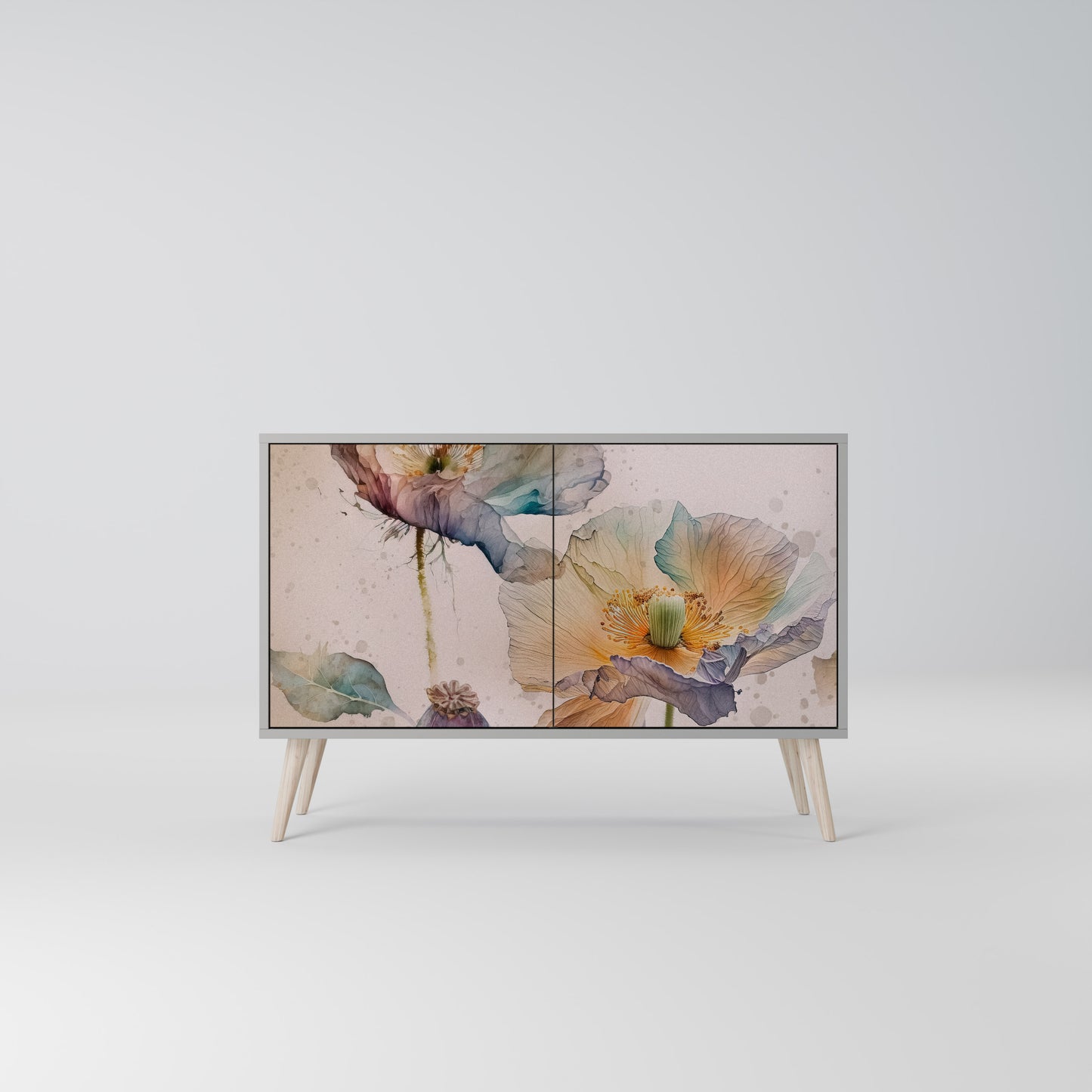 SOFTEN POPPY Dvoudveřová komoda