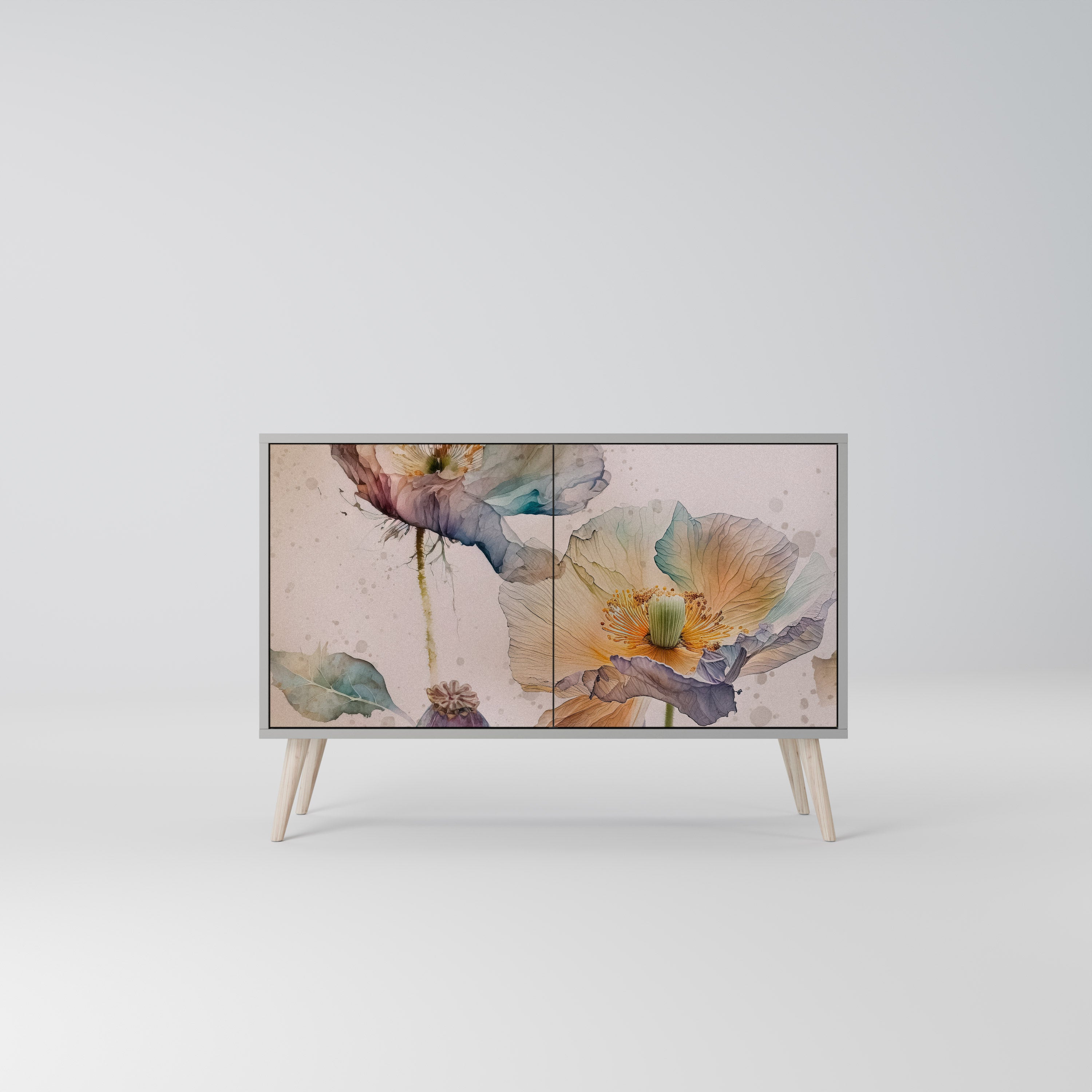 SOFTEN POPPY 2-Door Sideboard