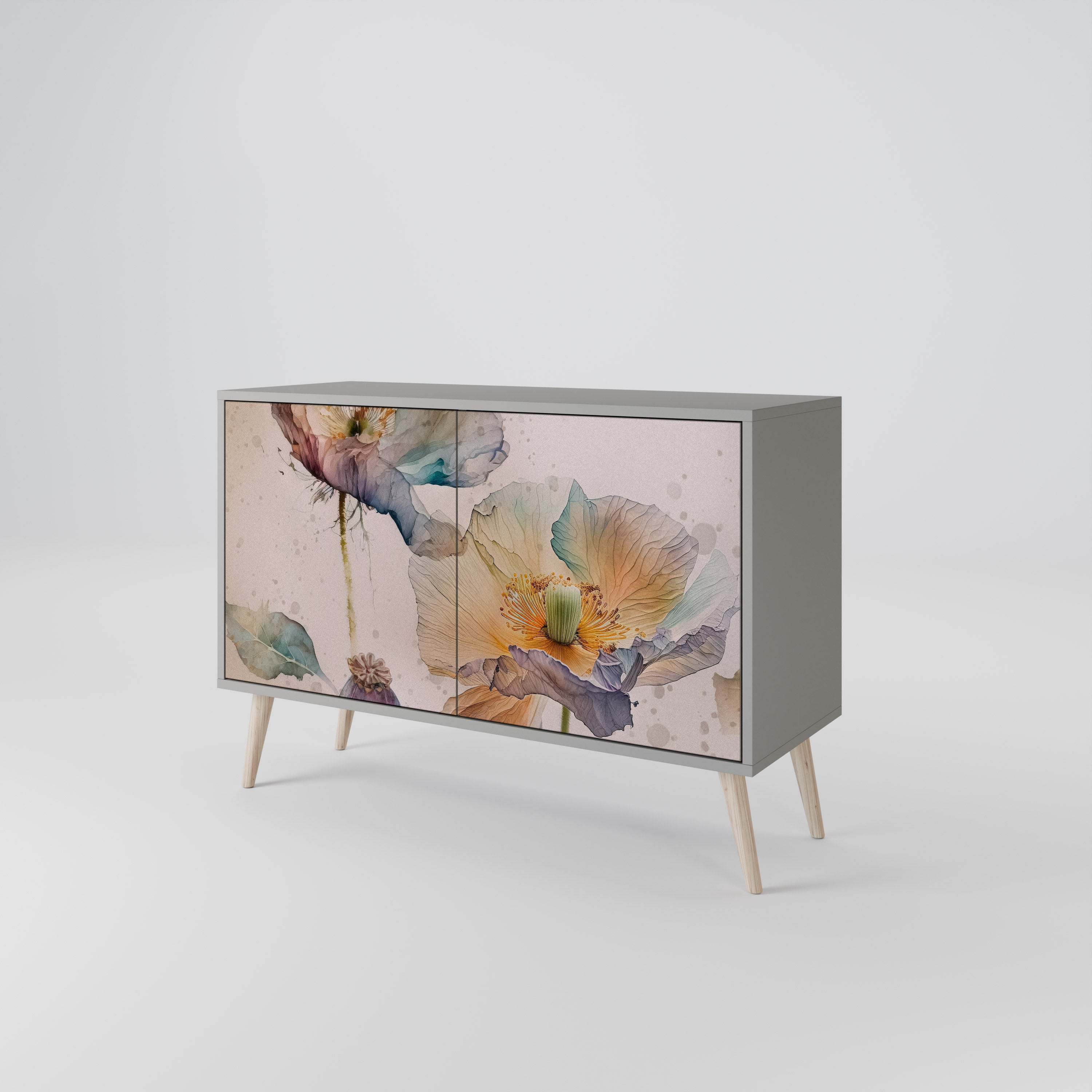 SOFTEN POPPY 2-Door Sideboard