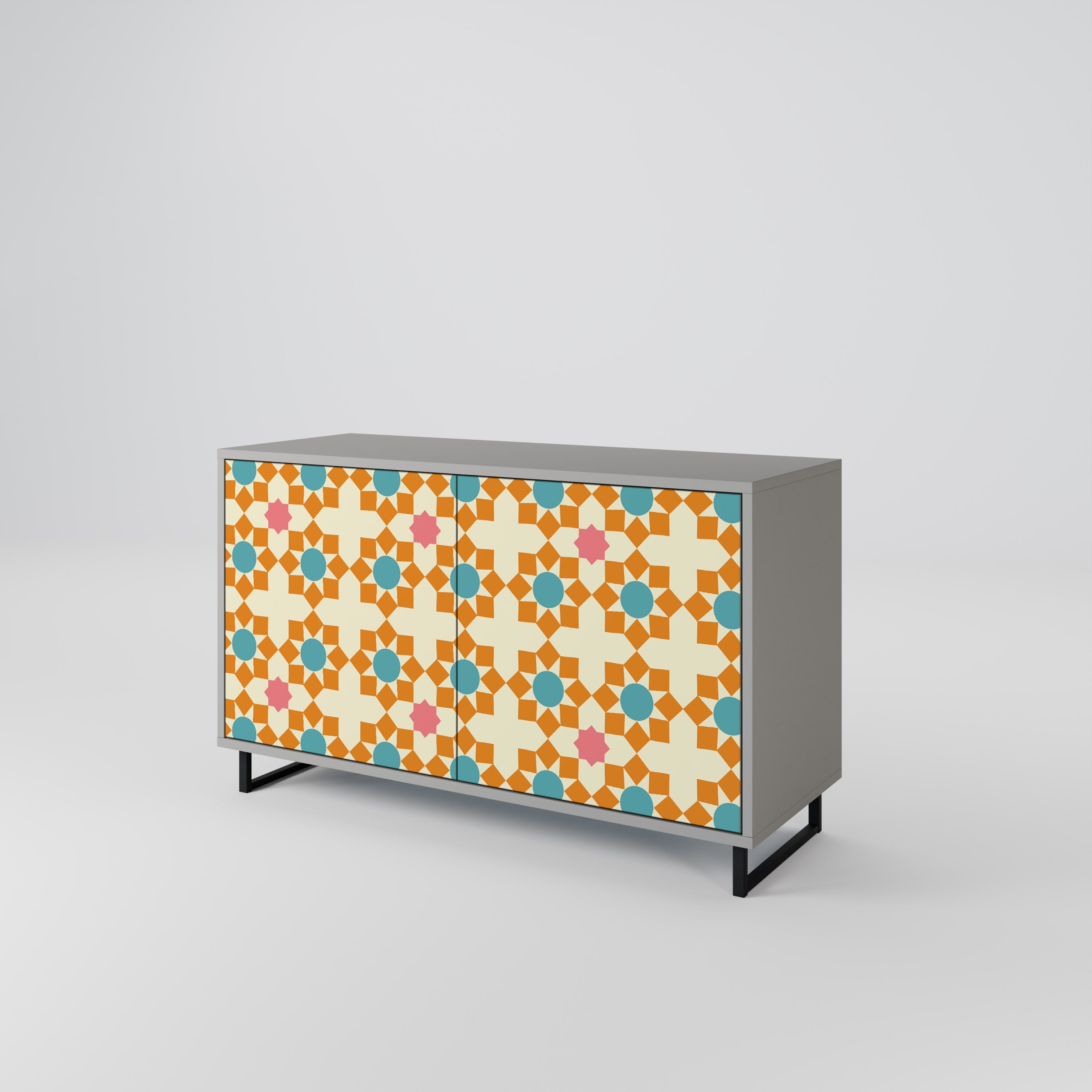 FLORAL DECOR 2-Door Sideboard