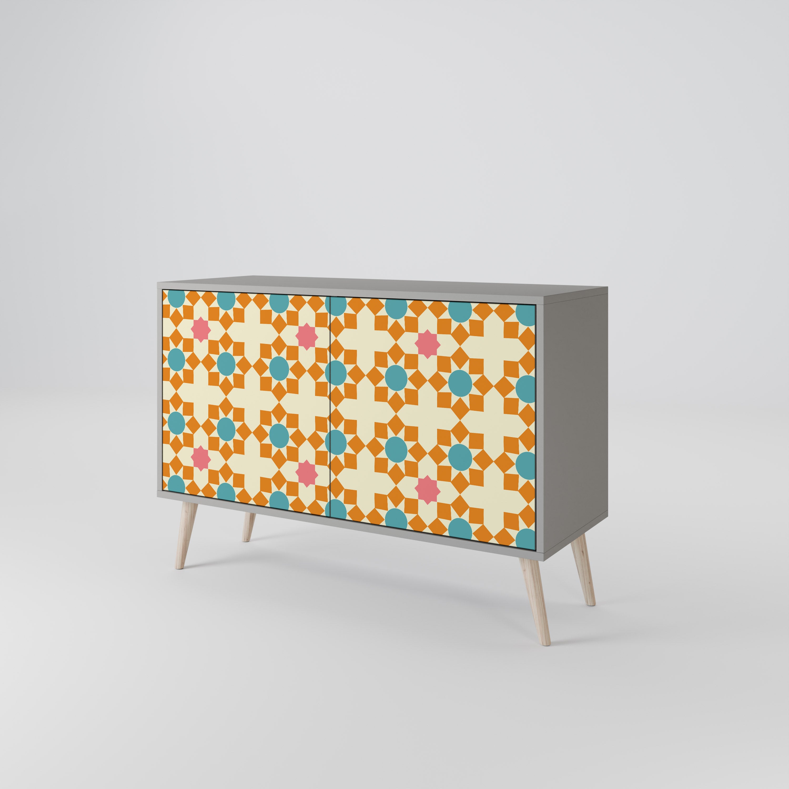 FLORAL DECOR 2-Door Sideboard