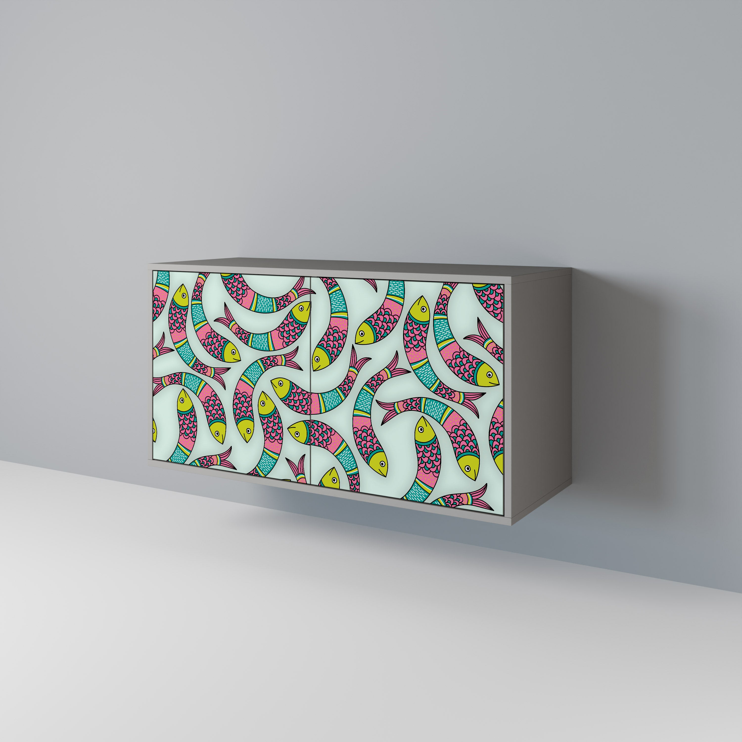 INDIAN FISH 2-Door Sideboard