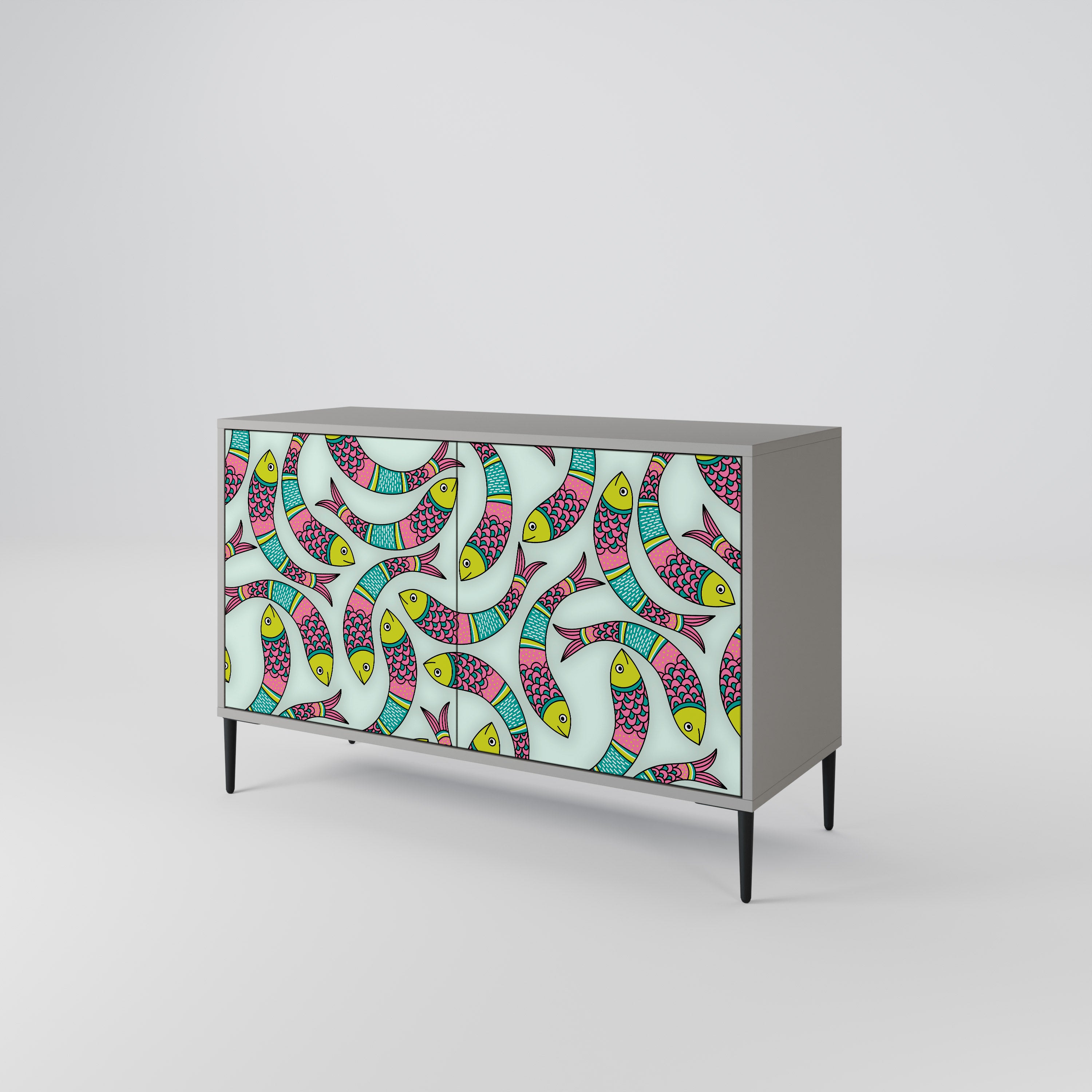 INDIAN FISH 2-Door Sideboard
