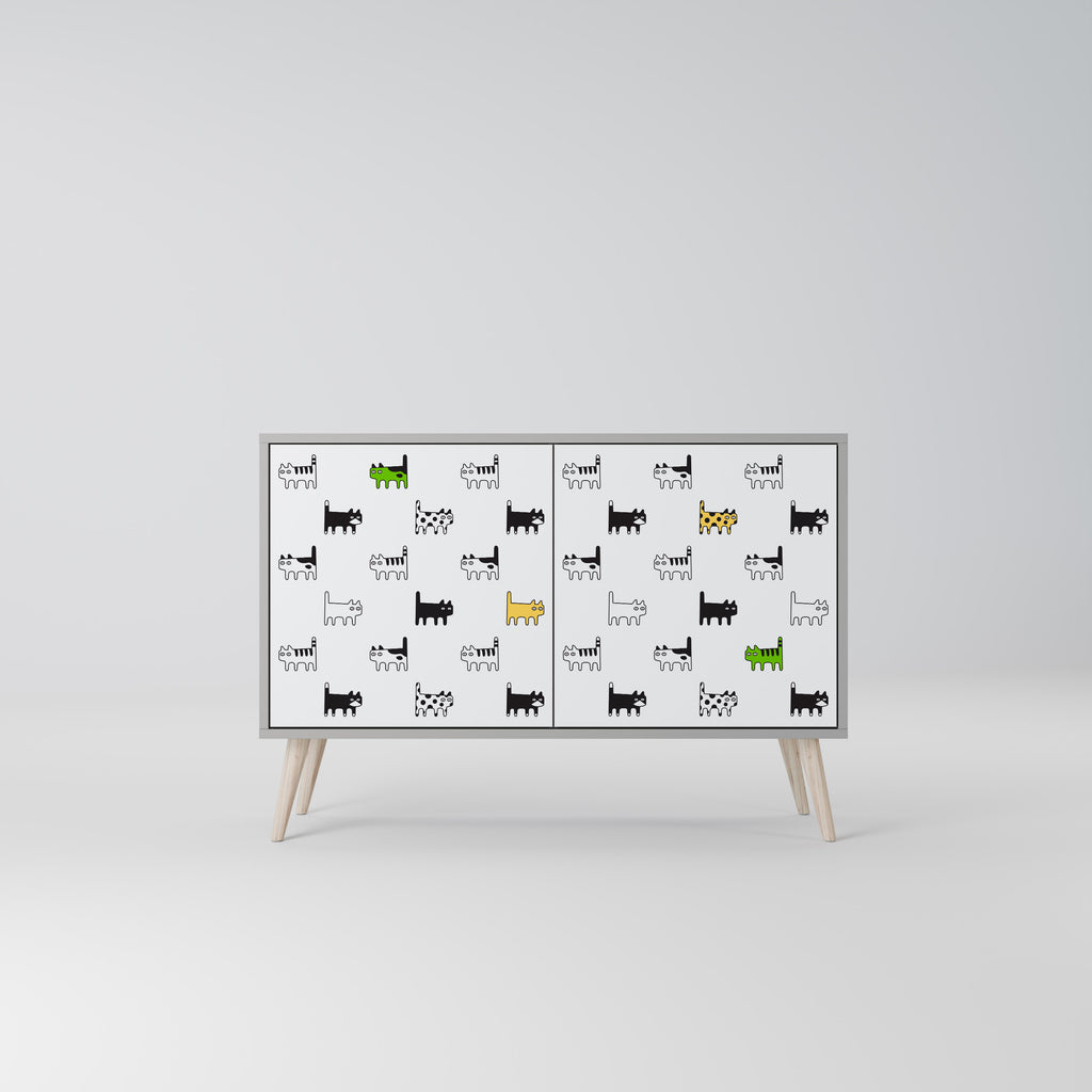 CATS COMPILATION 2-Door Sideboard