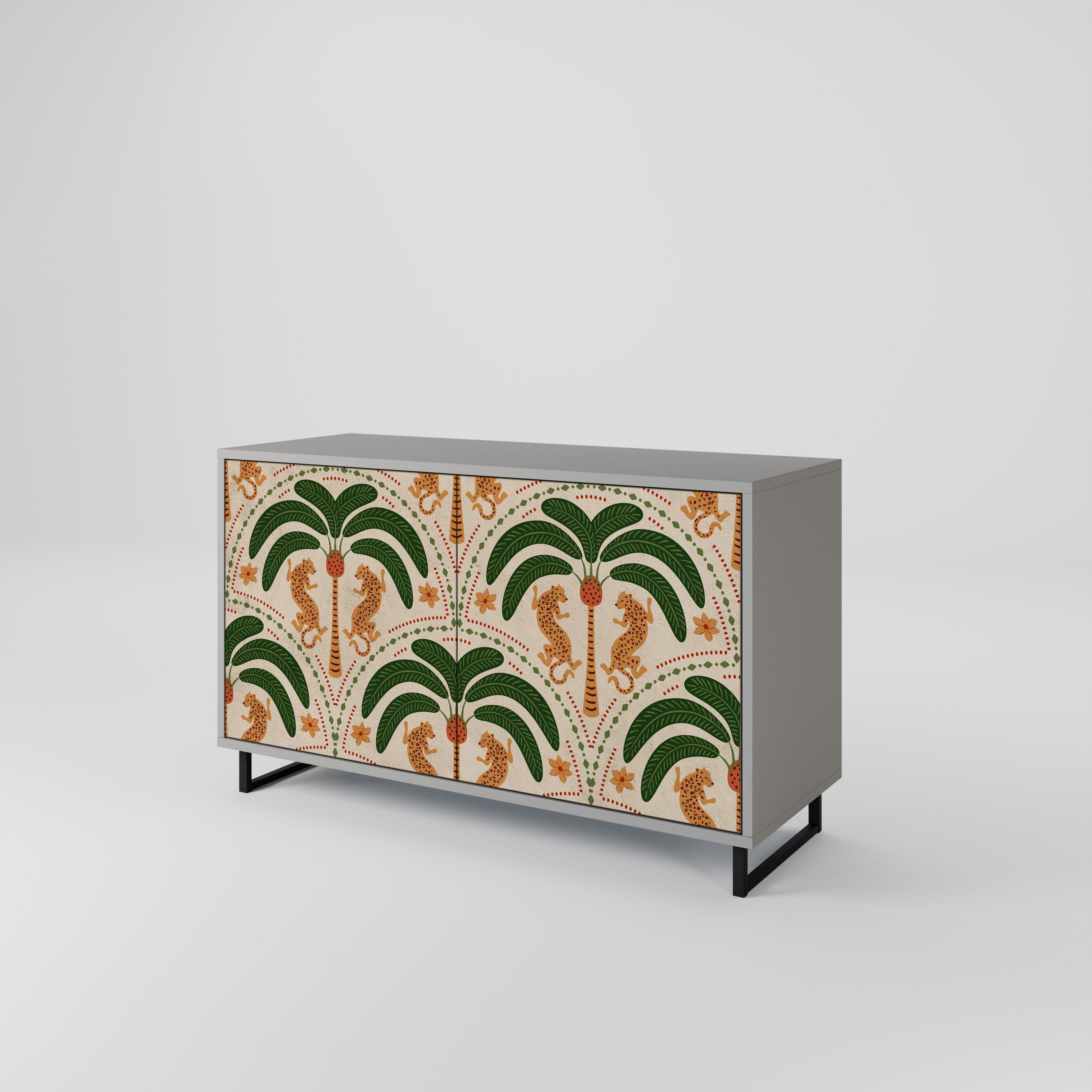 DANCING PREDATORS 2-Door Sideboard