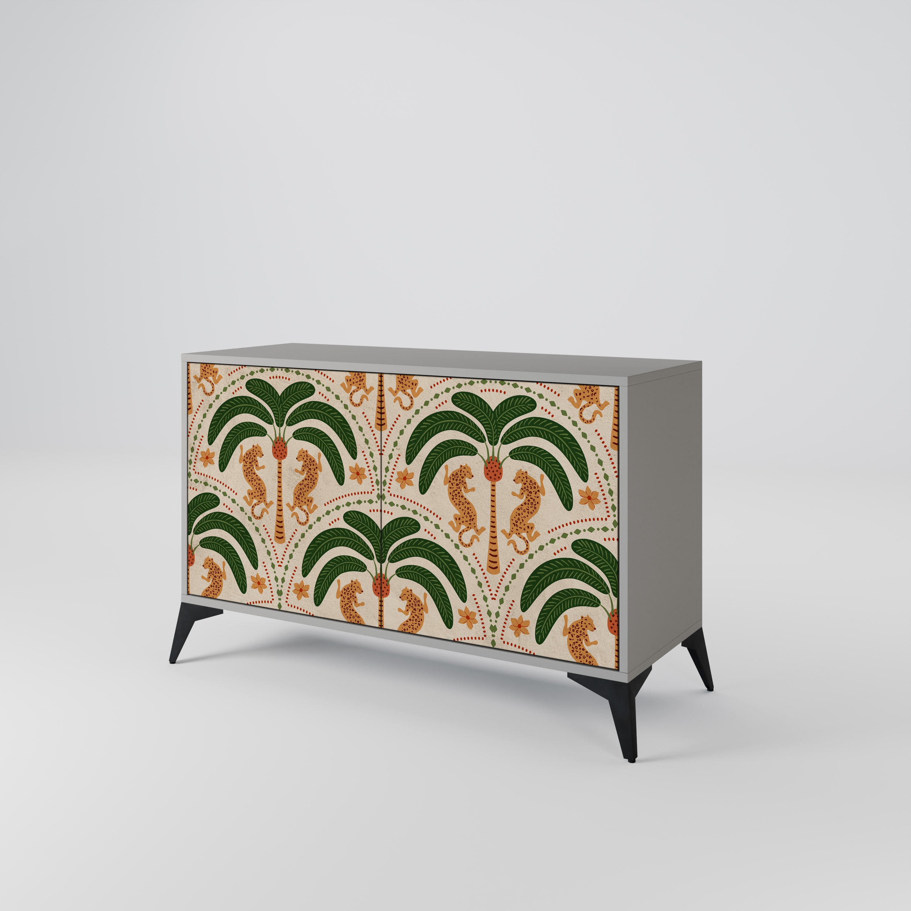 DANCING PREDATORS 2-Door Sideboard