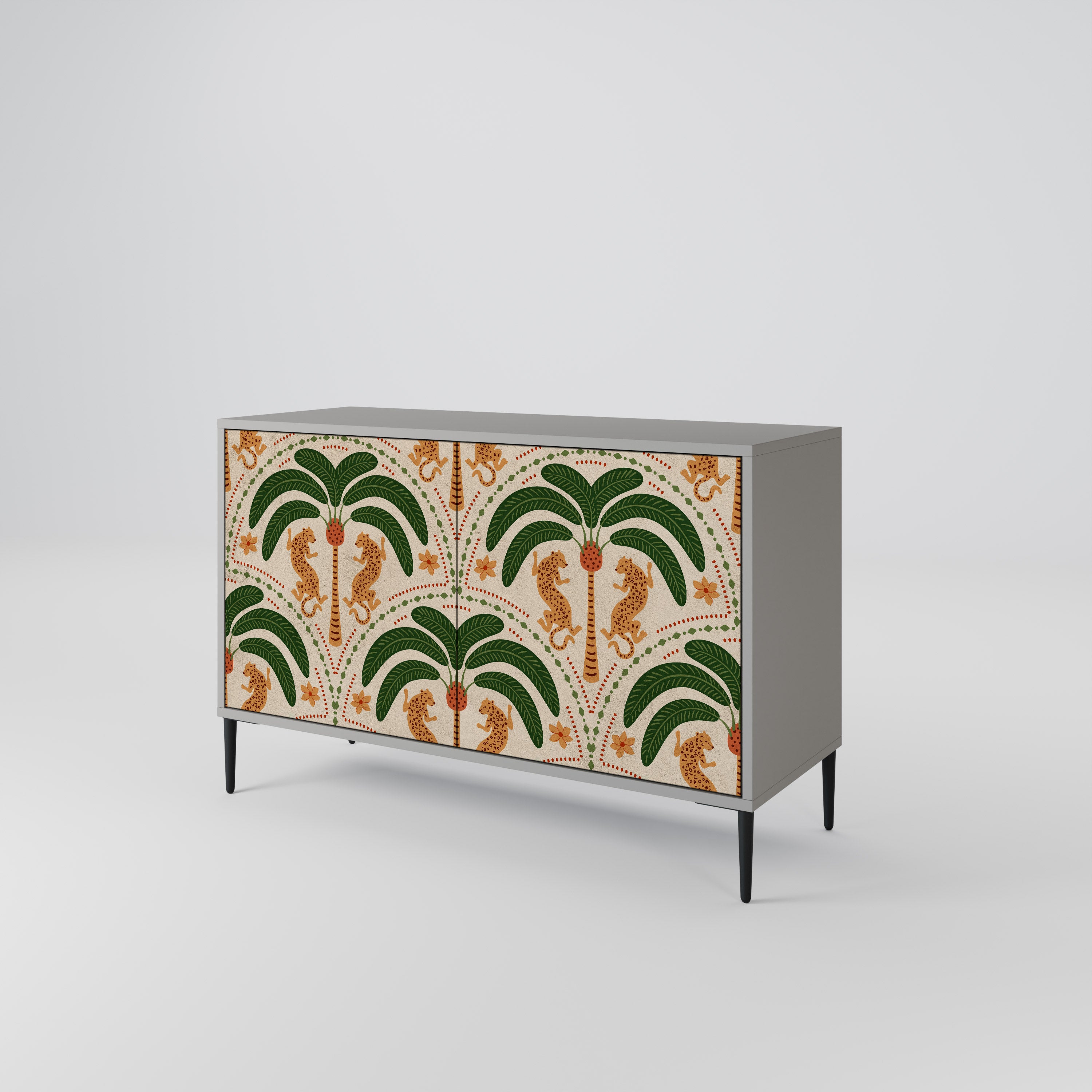 DANCING PREDATORS 2-Door Sideboard