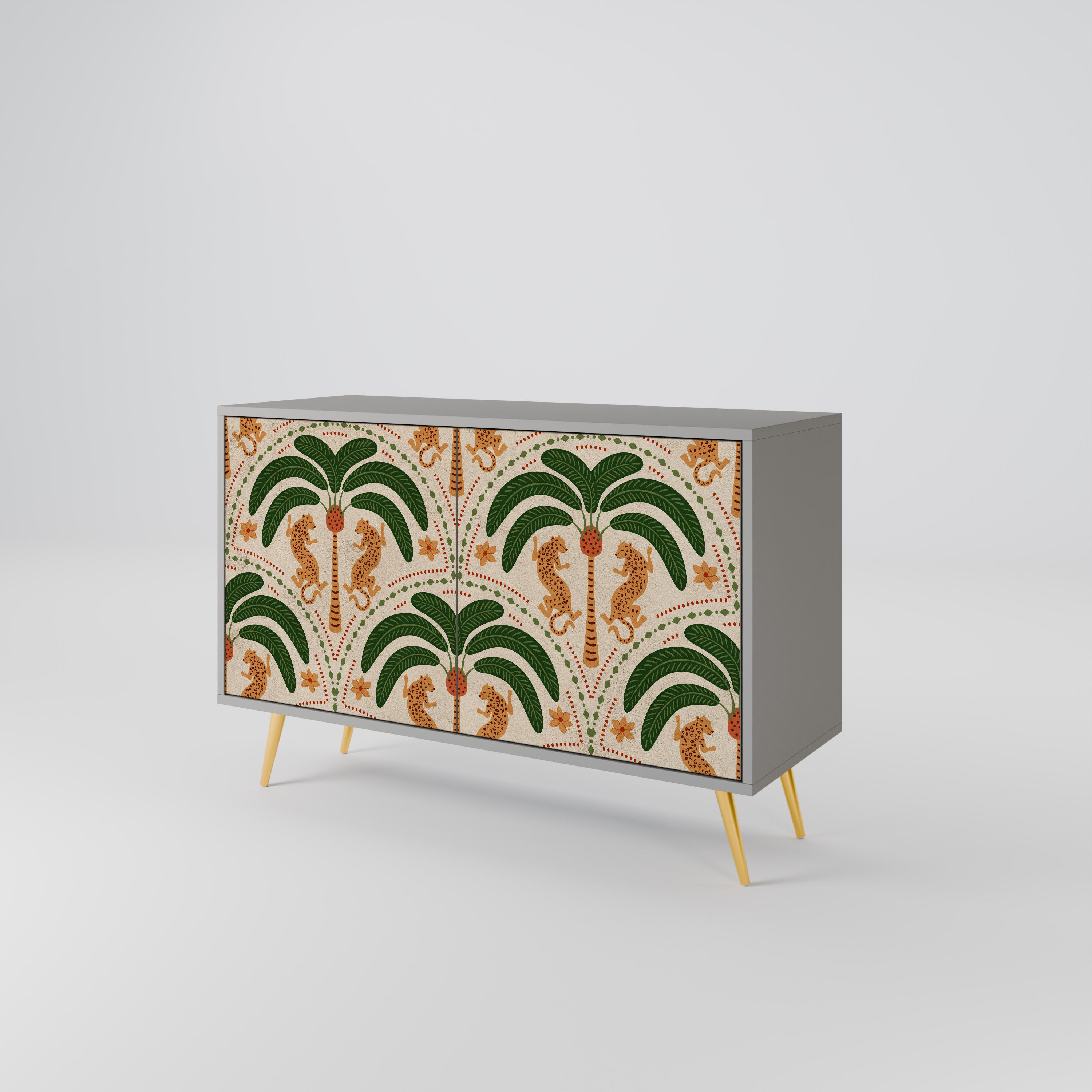 DANCING PREDATORS 2-Door Sideboard