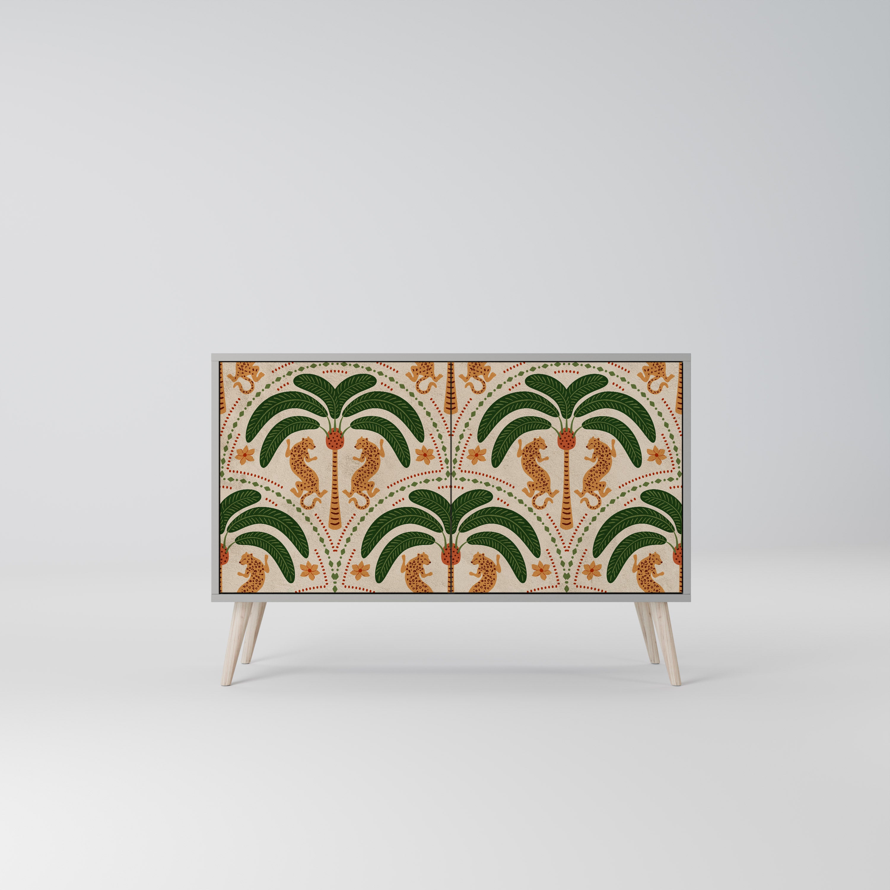 DANCING PREDATORS 2-Door Sideboard