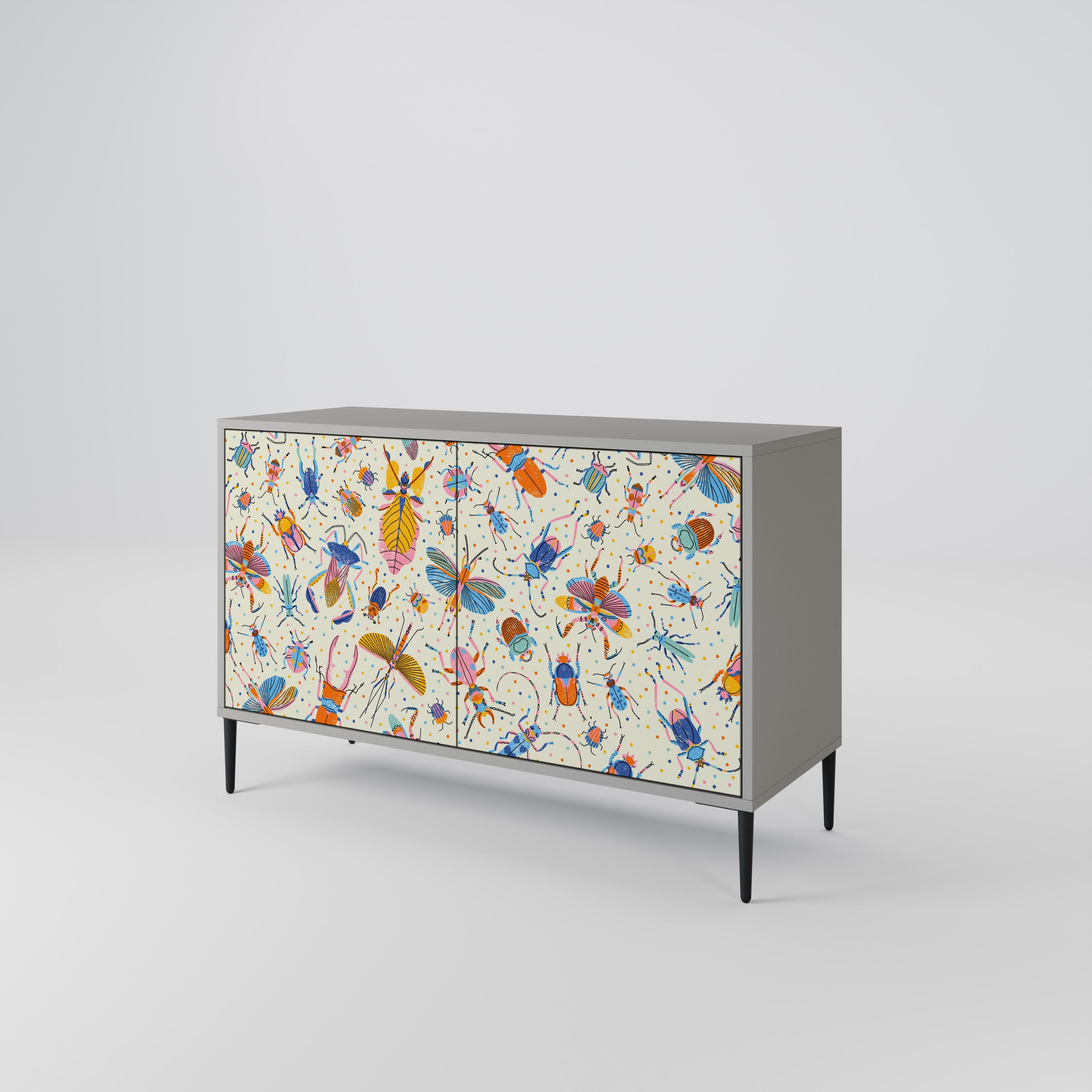 COLORFUL INSECTS 2-Door Sideboard