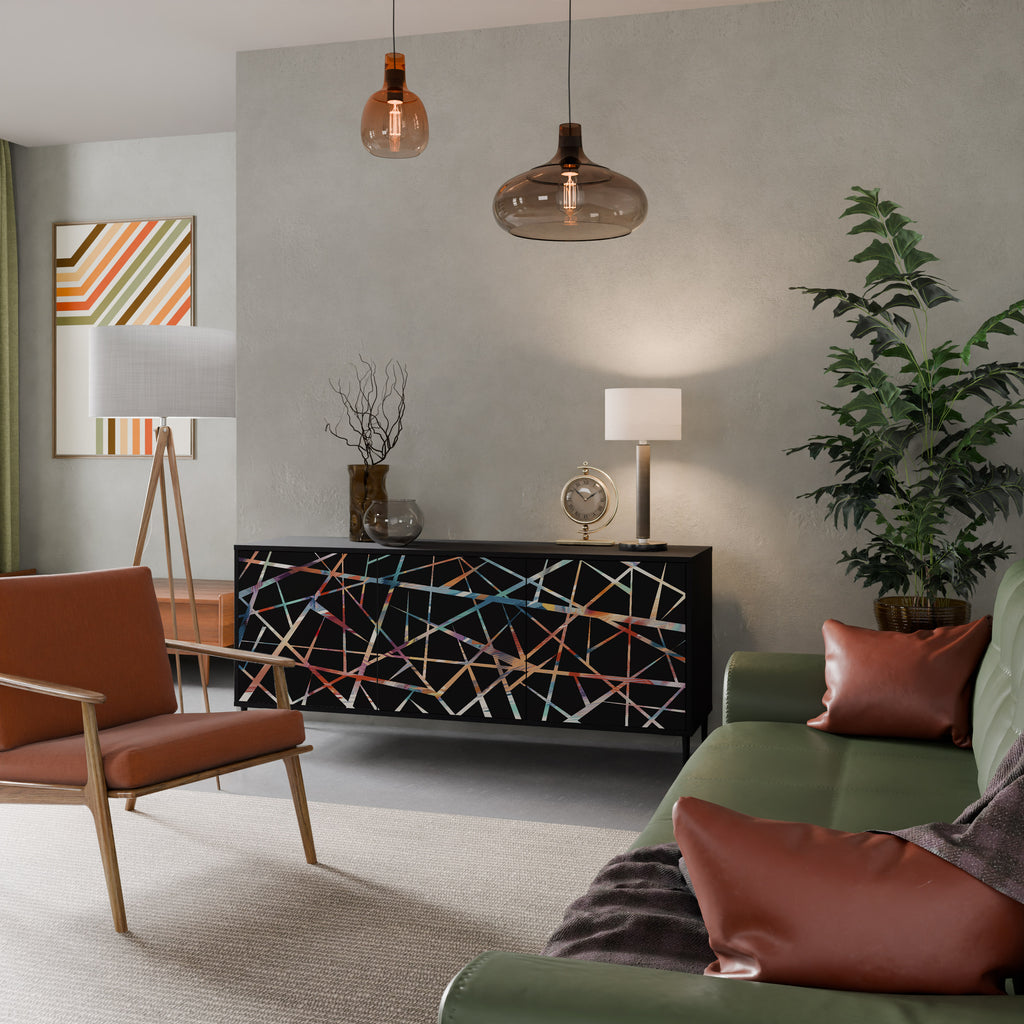 POLYGON VERVE Třídveřová komoda