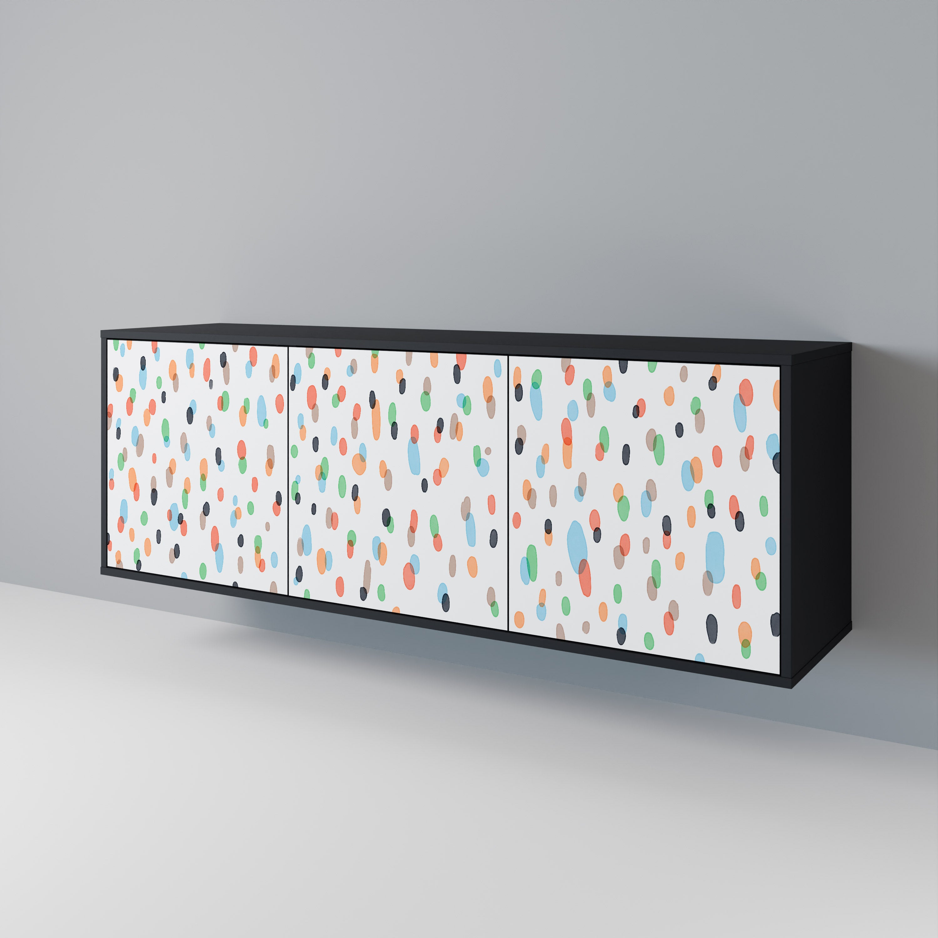 ENERGETIC SPOTS 3-Door Sideboard