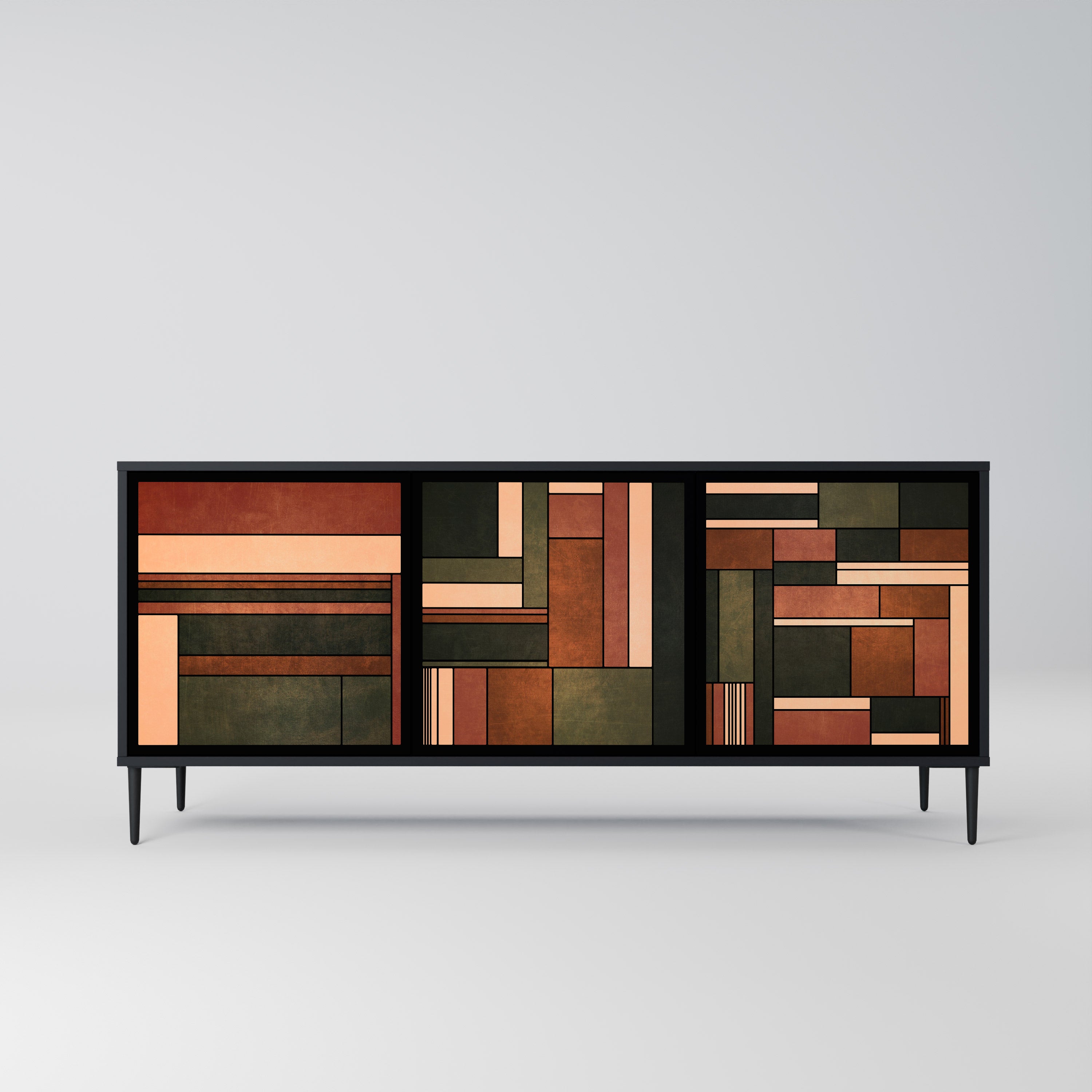 FIGURES OF NATURE 3-Door Sideboard
