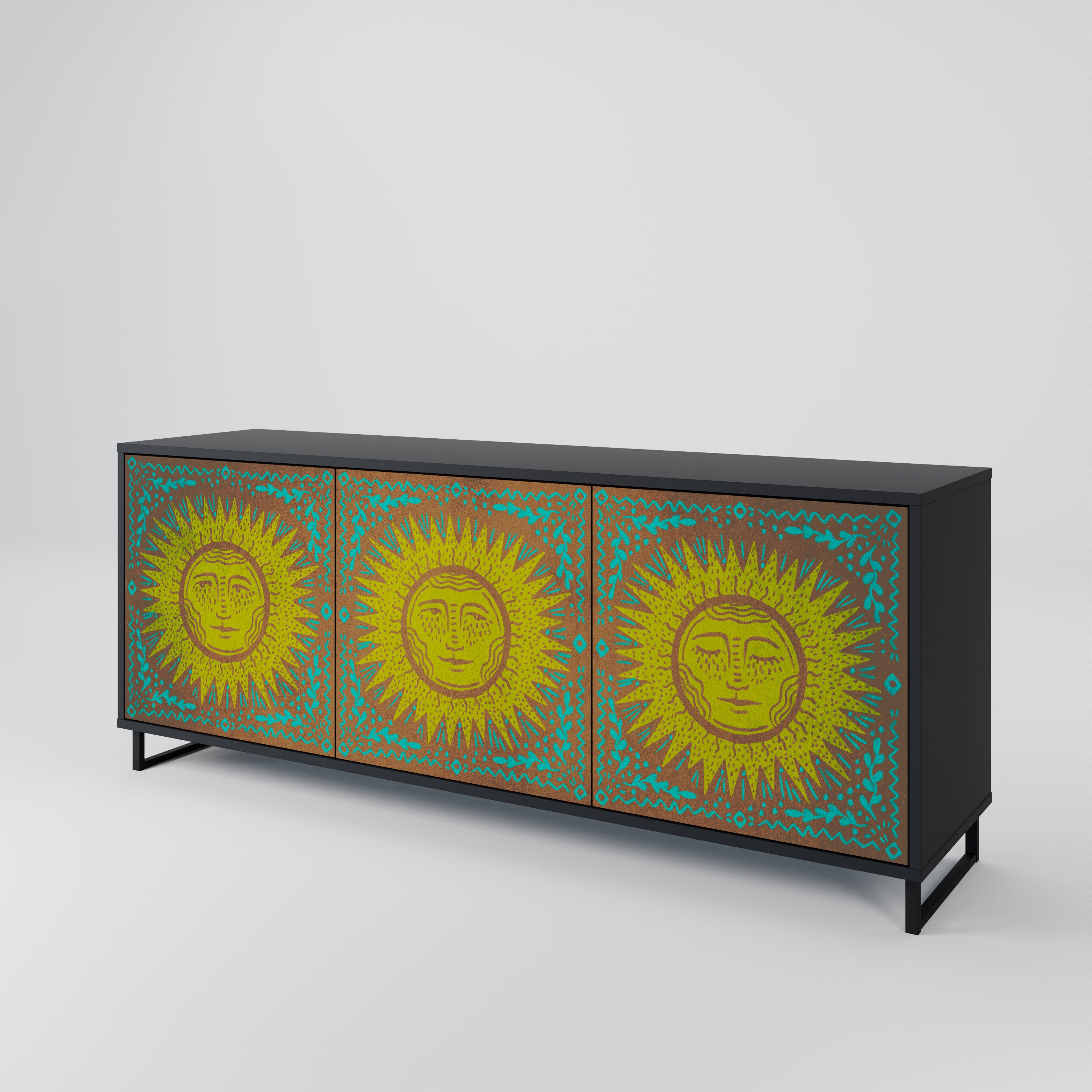 SUNSHINE EULOGY 3-Door Sideboard