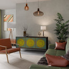 SUNSHINE EULOGY Třídveřová komoda