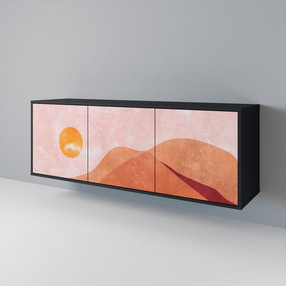 LUMINOUS SUNLIGHT Třídveřová komoda