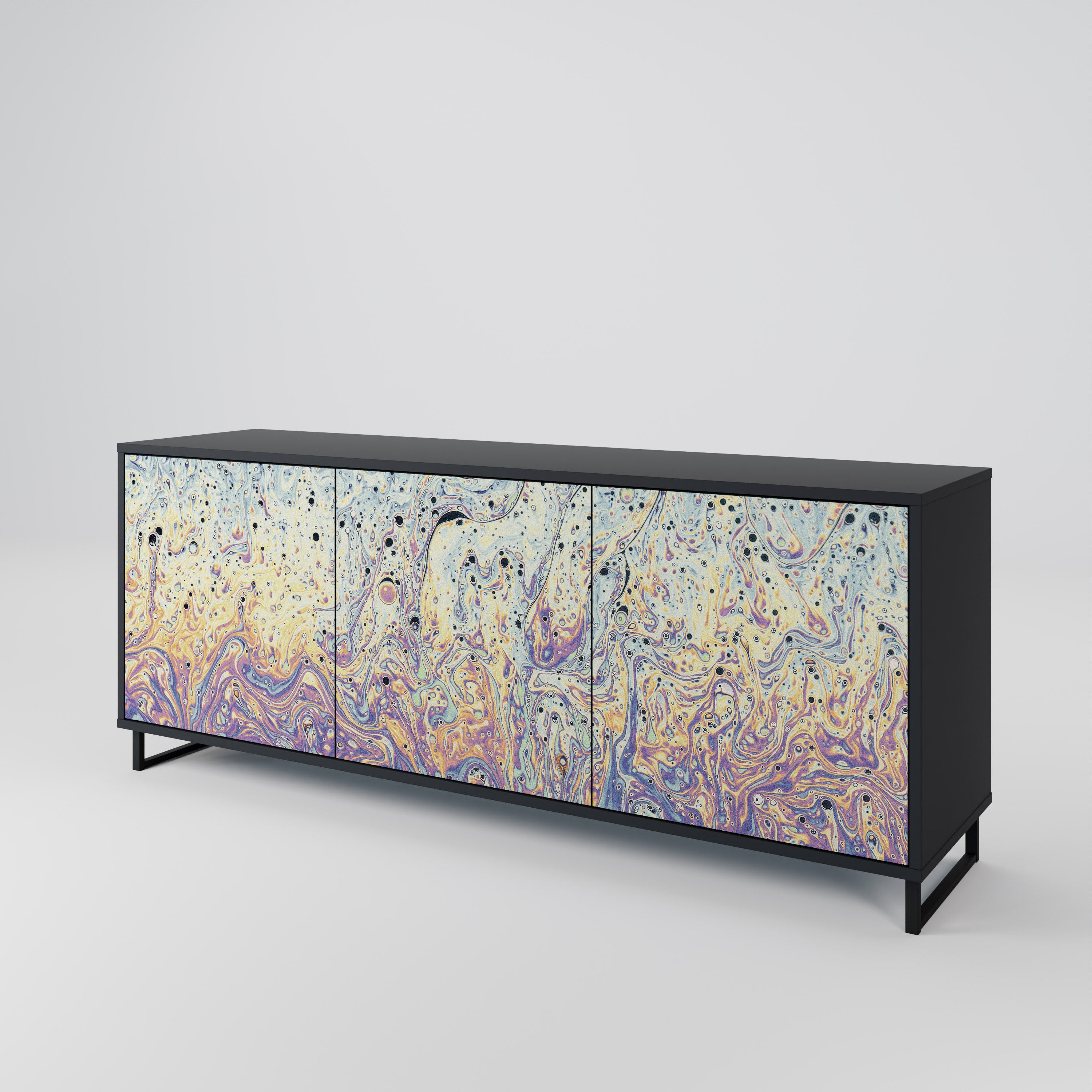 MOSAIC OF COLORS 3-Door Sideboard
