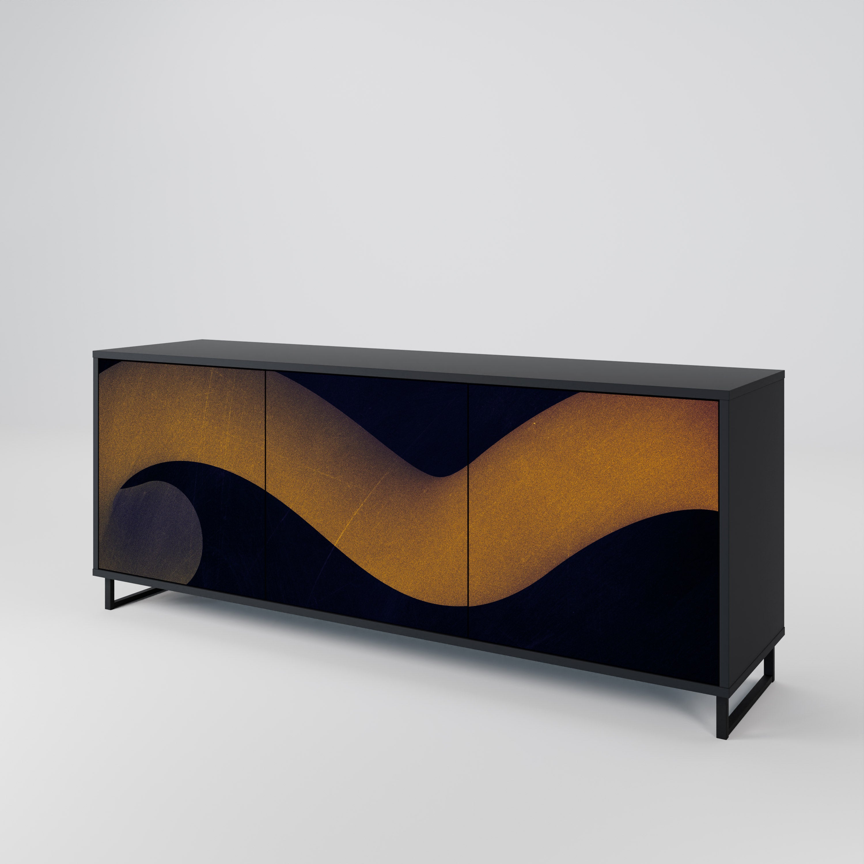 HOLLOW TIME 3-Door Sideboard