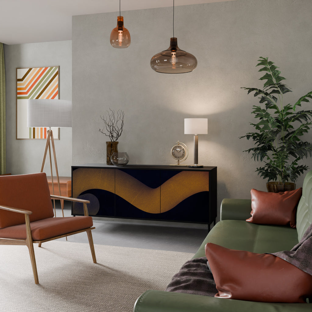 HOLLOW TIME Třídveřová komoda