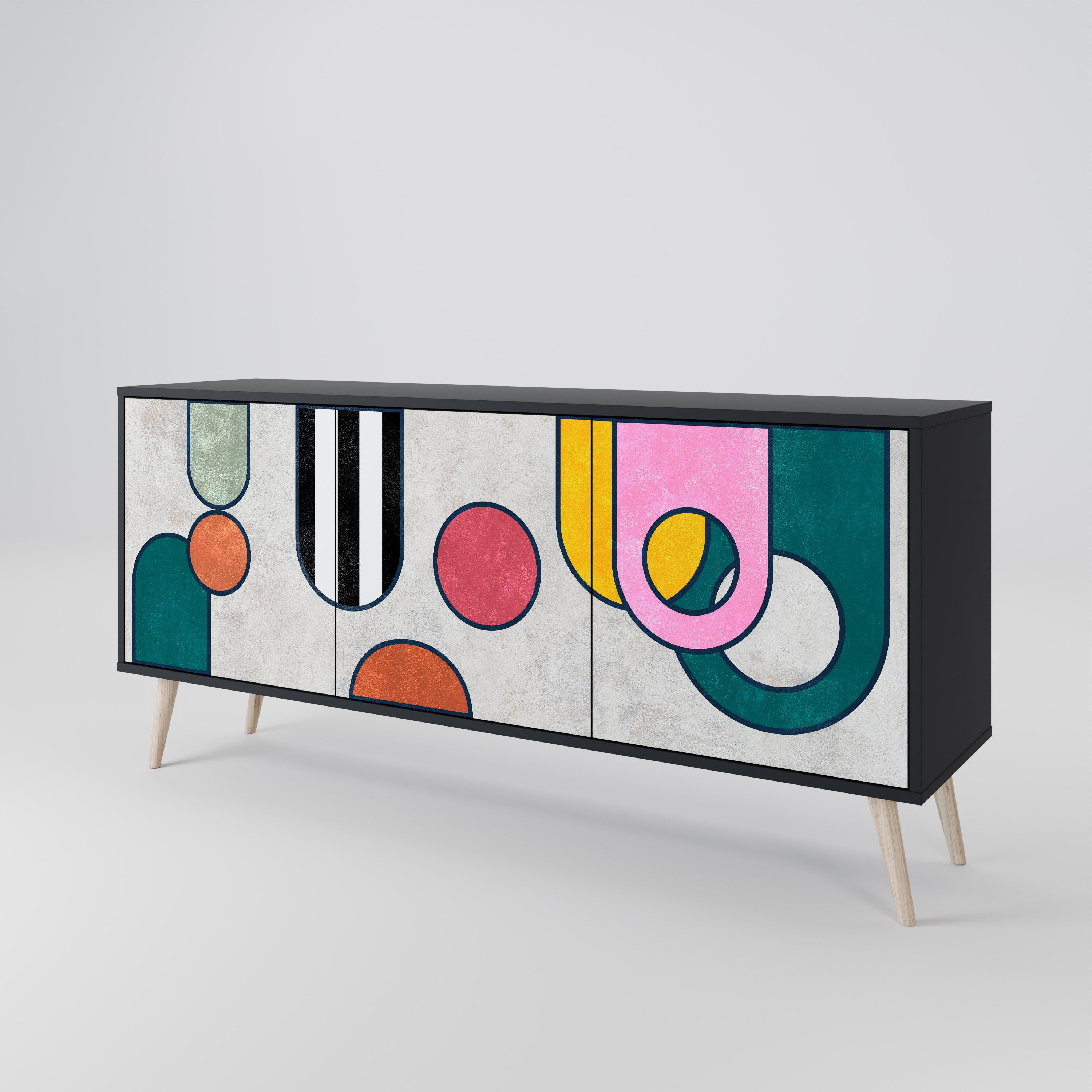 COOL STORY 3-Door Sideboard