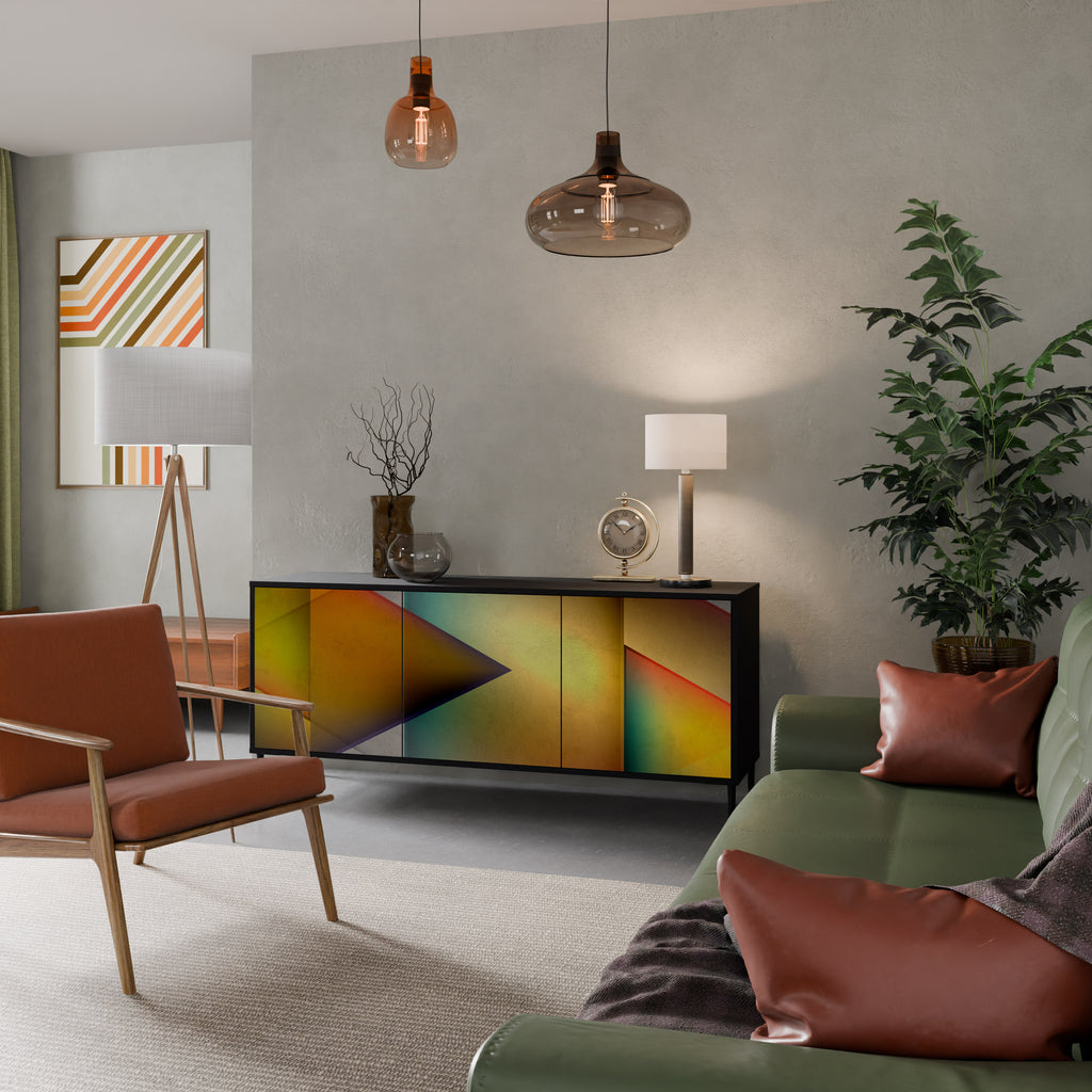 PIERCING SHARPNESS Třídveřová komoda