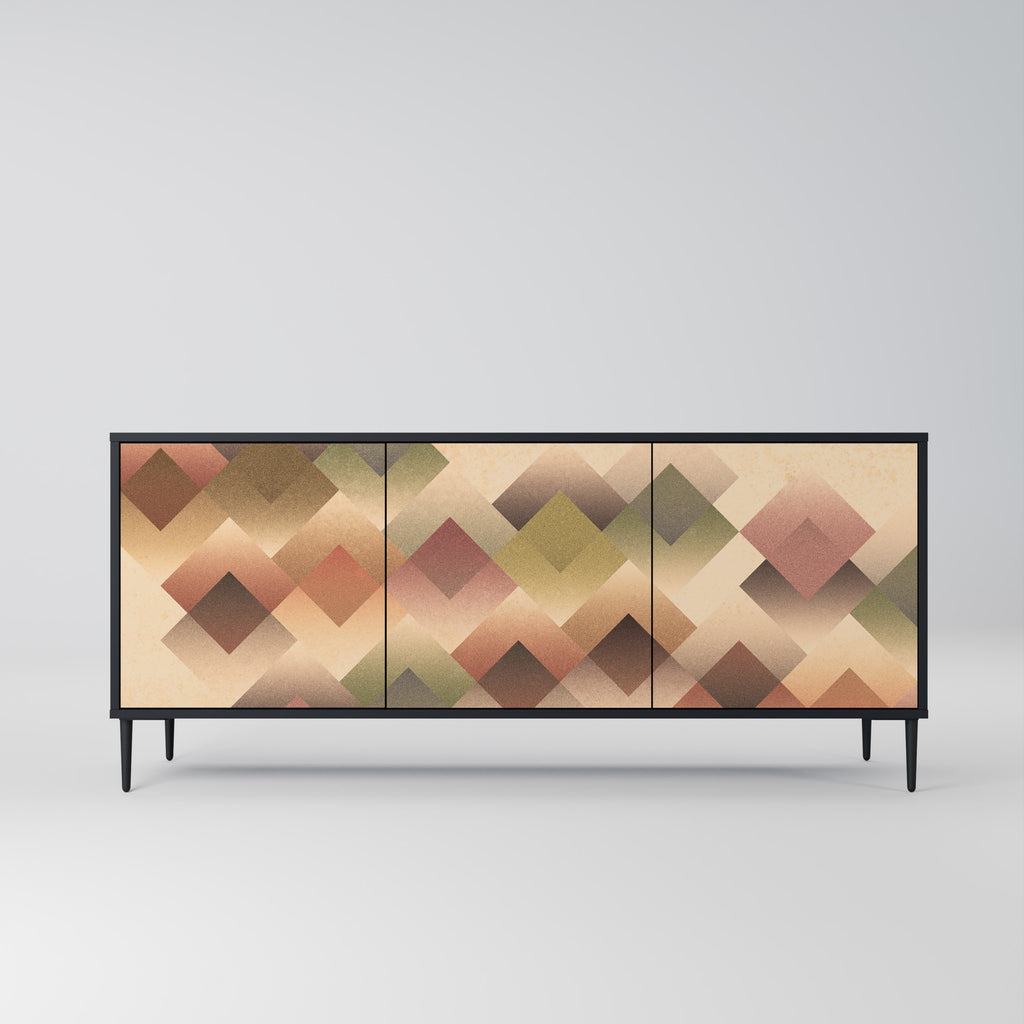 GEOMETRIC FUSION 3-Door Sideboard