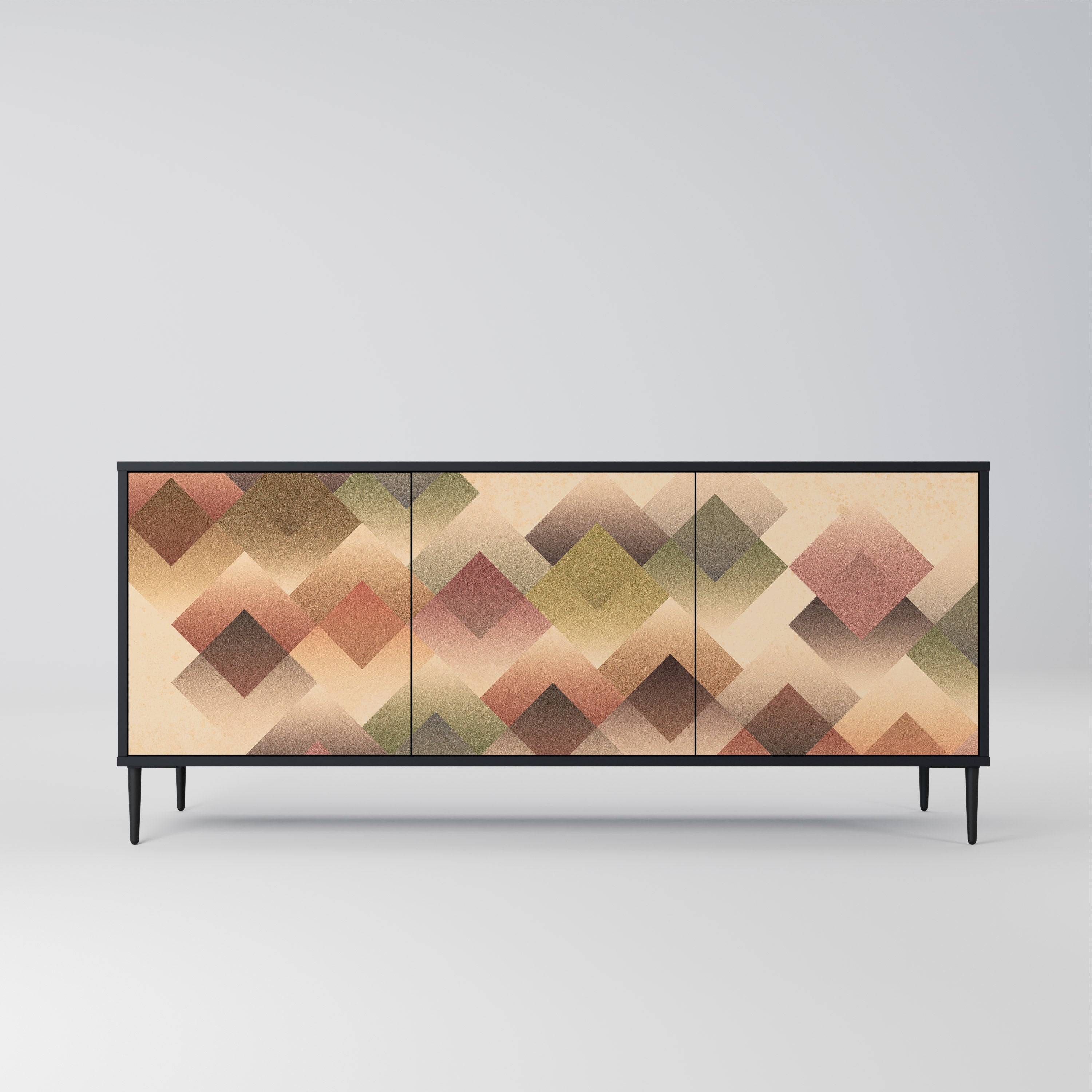 GEOMETRIC FUSION 3-Door Sideboard