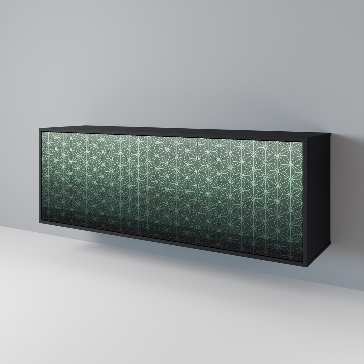 ORNAMENTAL GLIMMER Třídveřová komoda
