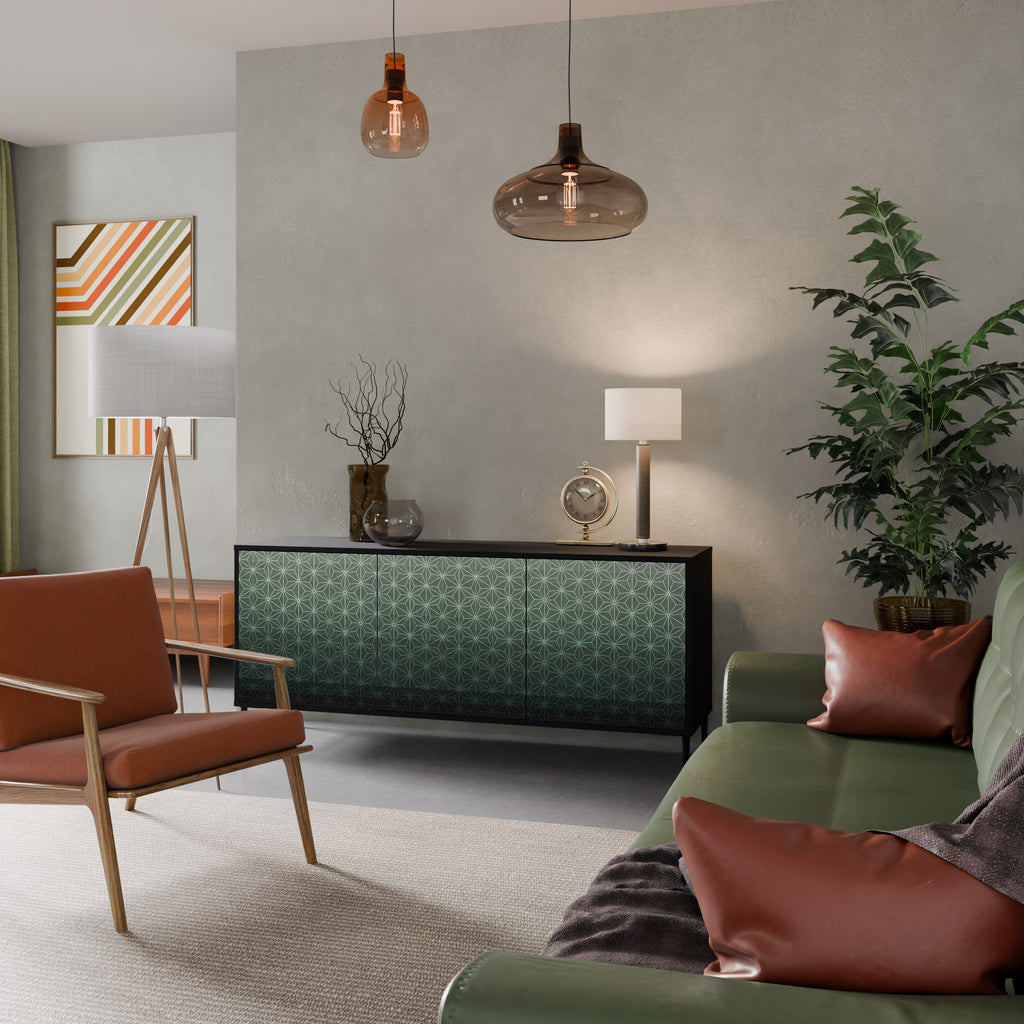 ORNAMENTAL GLIMMER 3-Door Sideboard