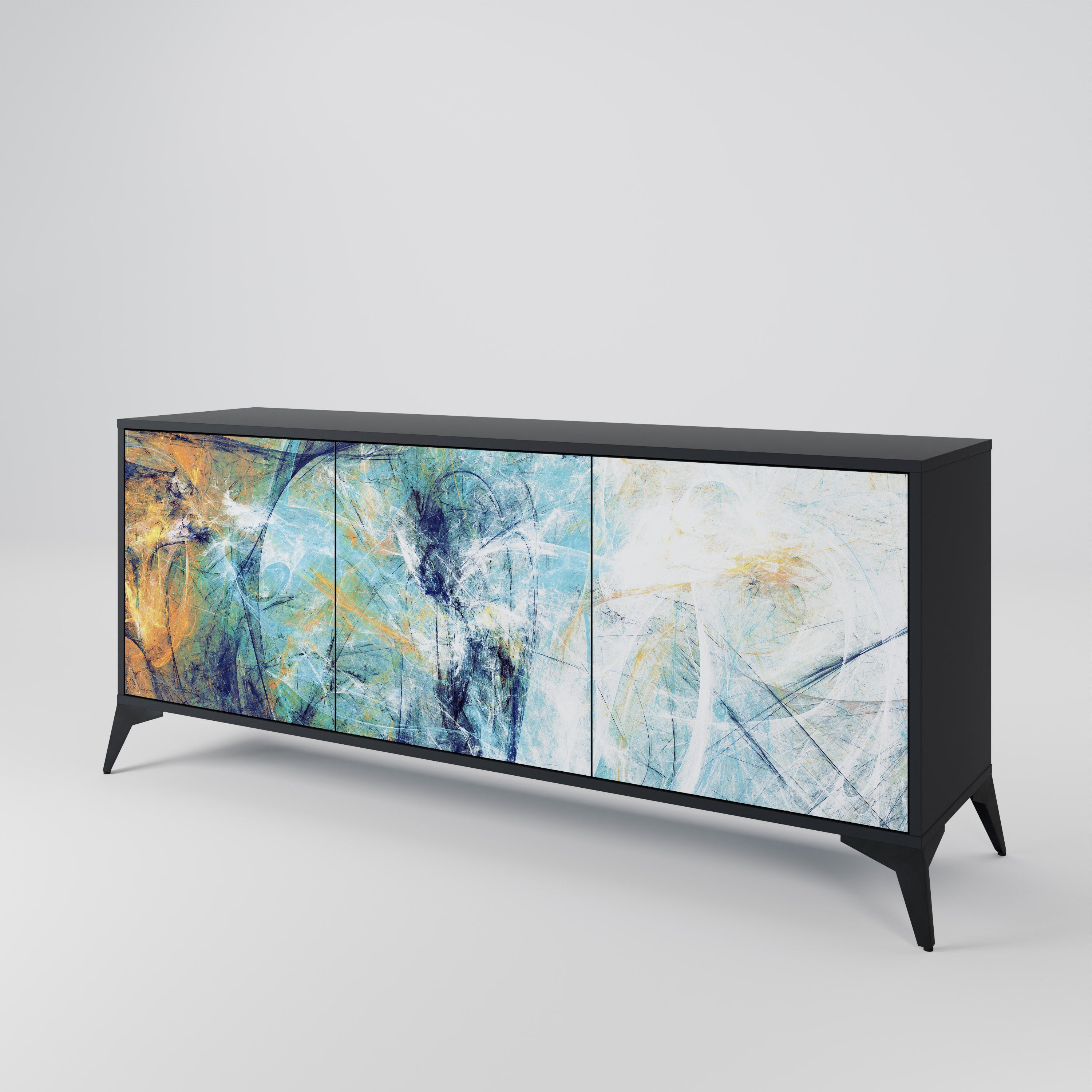 ABSTRACT THOUGHTS 3-Door Sideboard