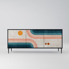 TWO HALVES Třídveřová komoda