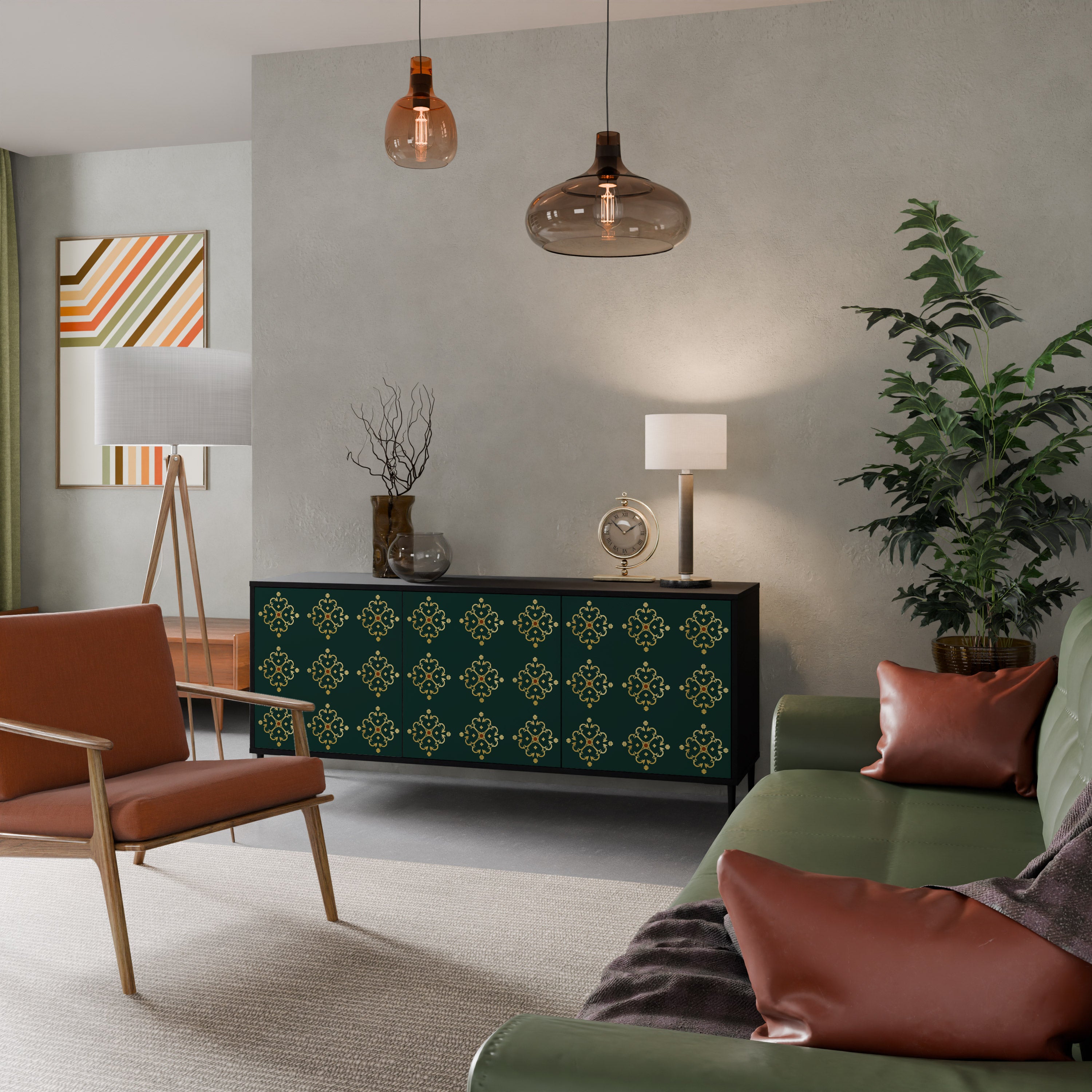 ROYAL MEDALLION Třídveřová komoda