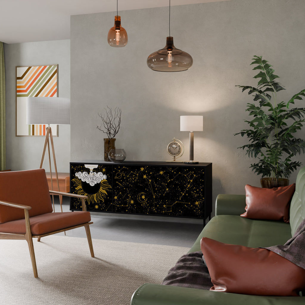 STELLAR CONSTELLATIONS Třídveřová komoda