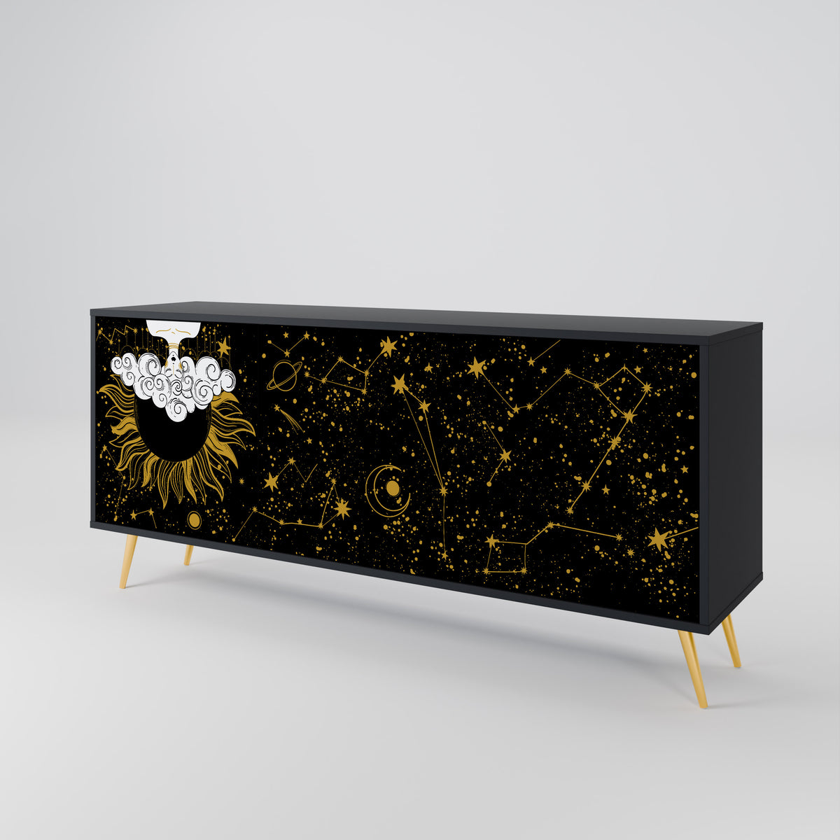 STELLAR CONSTELLATIONS Třídveřová komoda