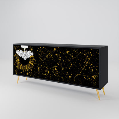 STELLAR CONSTELLATIONS Třídveřová komoda