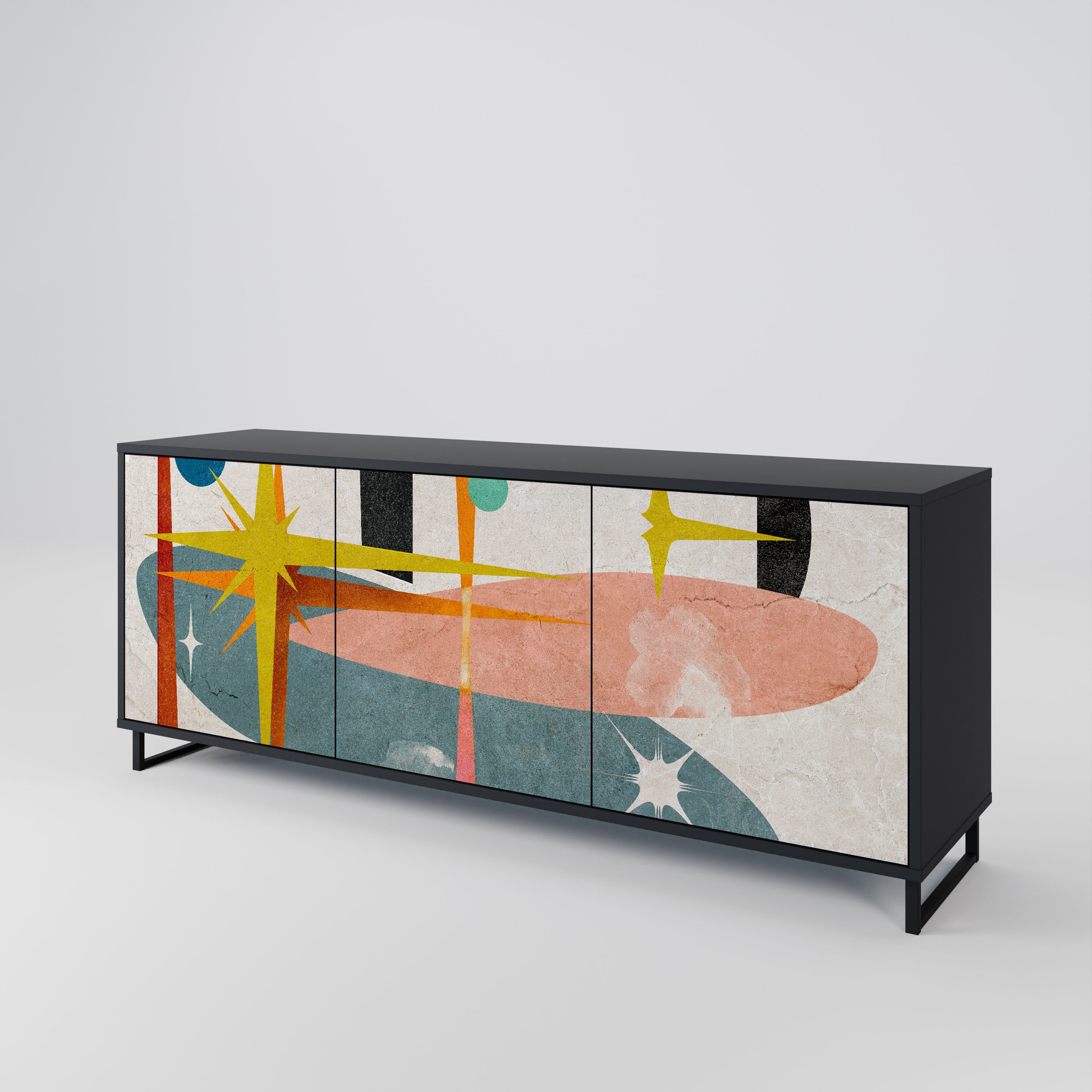 INTERSTELLAR VIBES 3-Door Sideboard