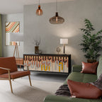 COLORFUL STRINGS 3-Door Sideboard