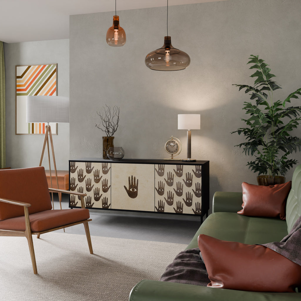 SEE MORE Třídveřová komoda